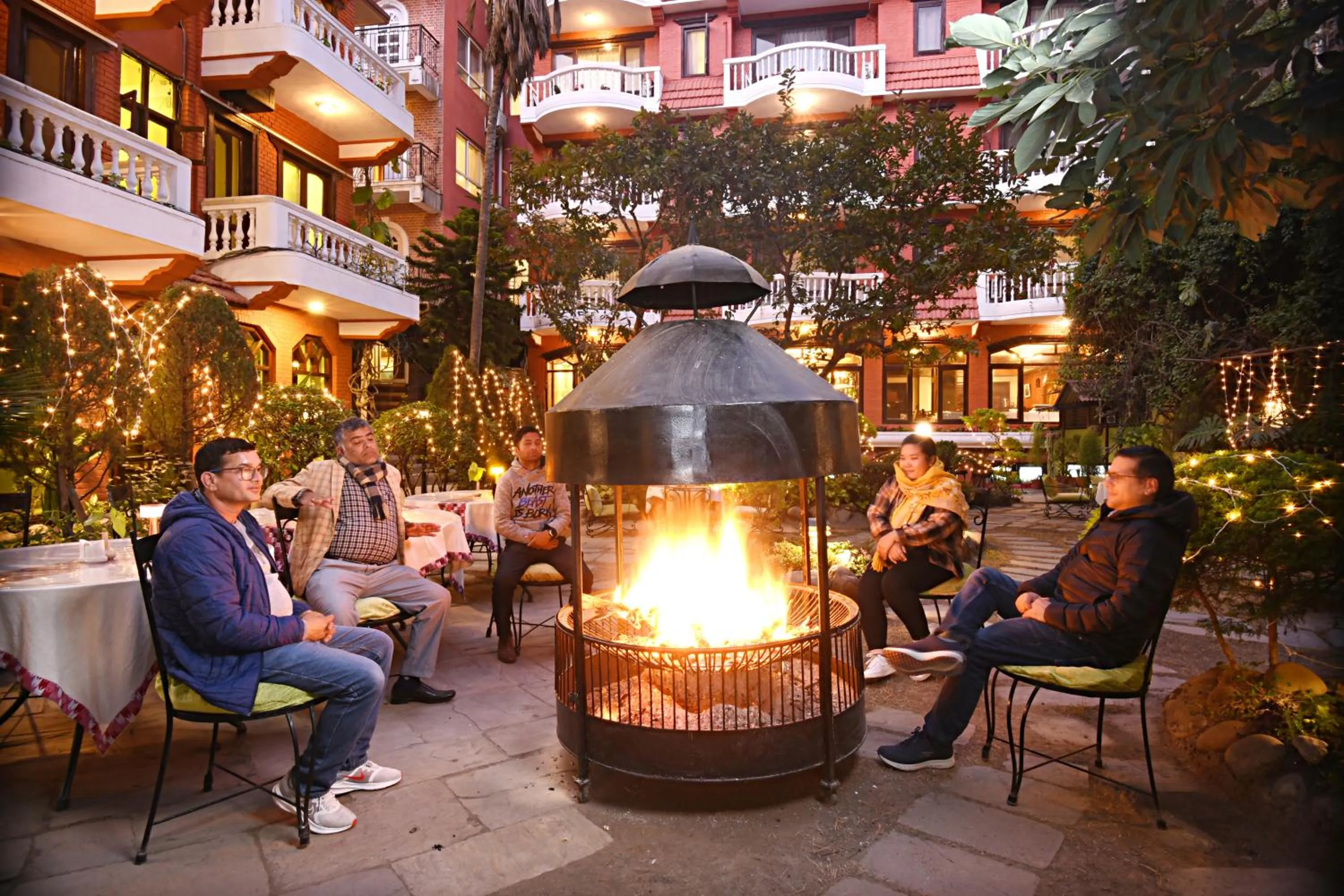 Property building in Nirvana Boutique Hotel