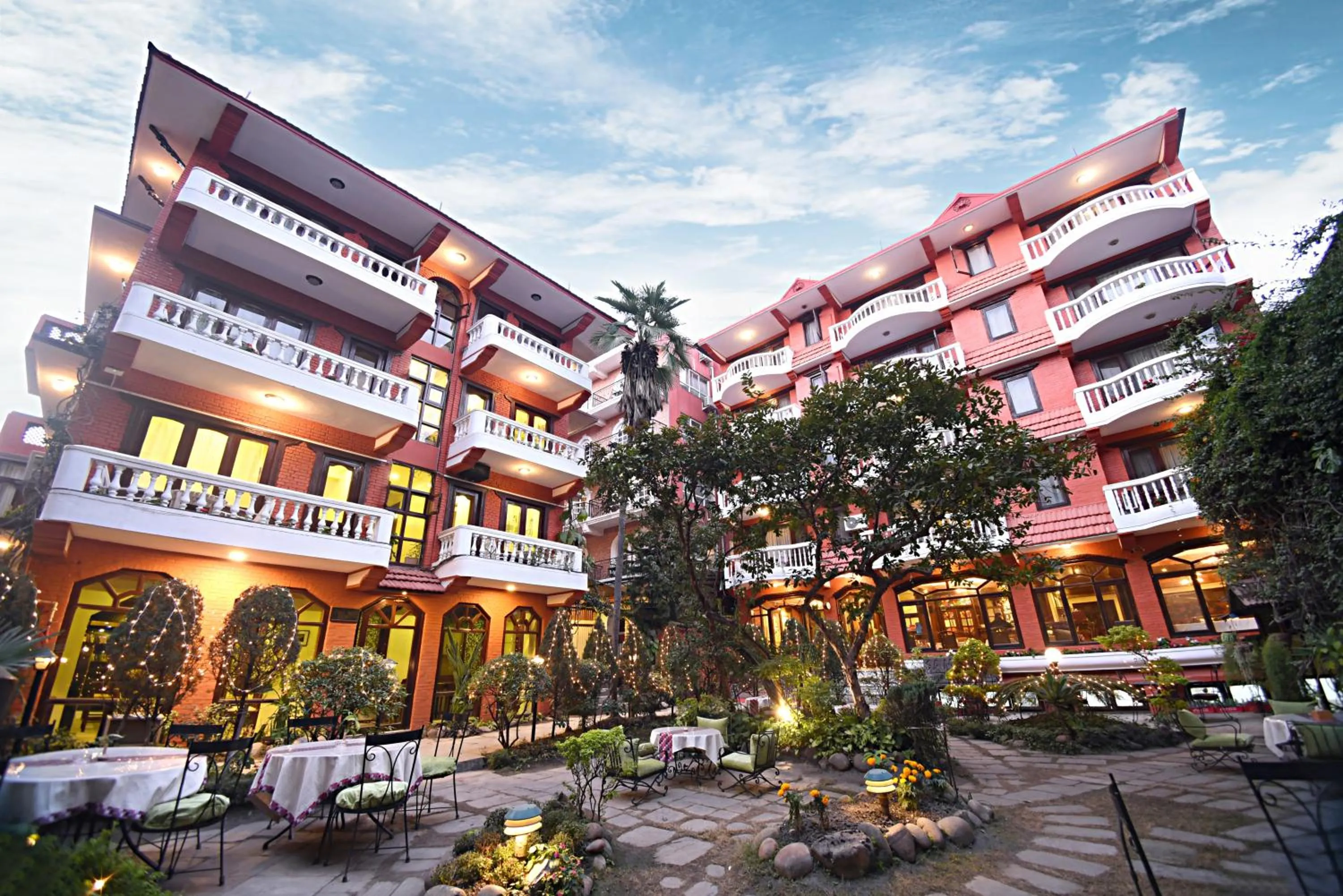 Property building in Nirvana Boutique Hotel