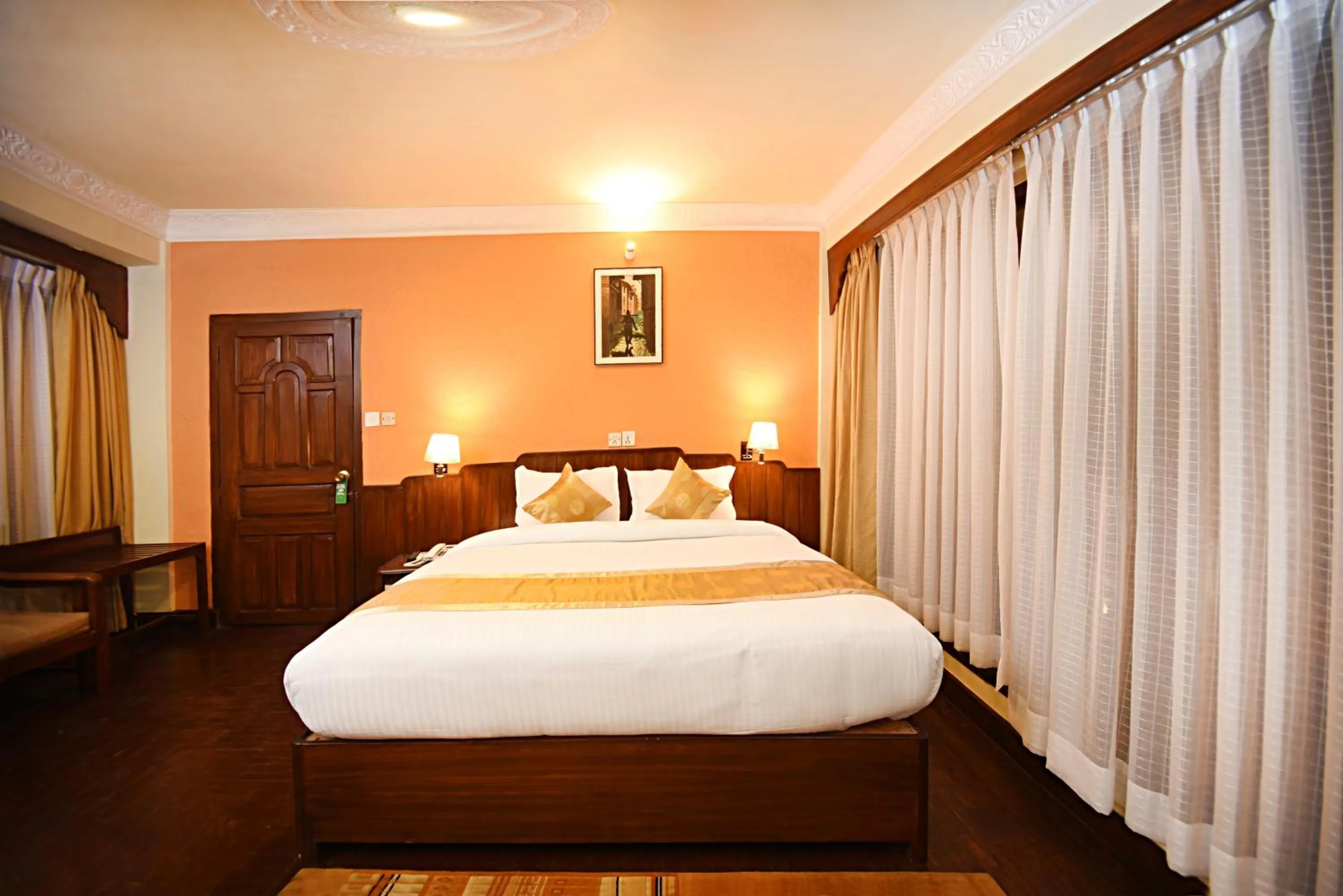 Bed in Nirvana Boutique Hotel