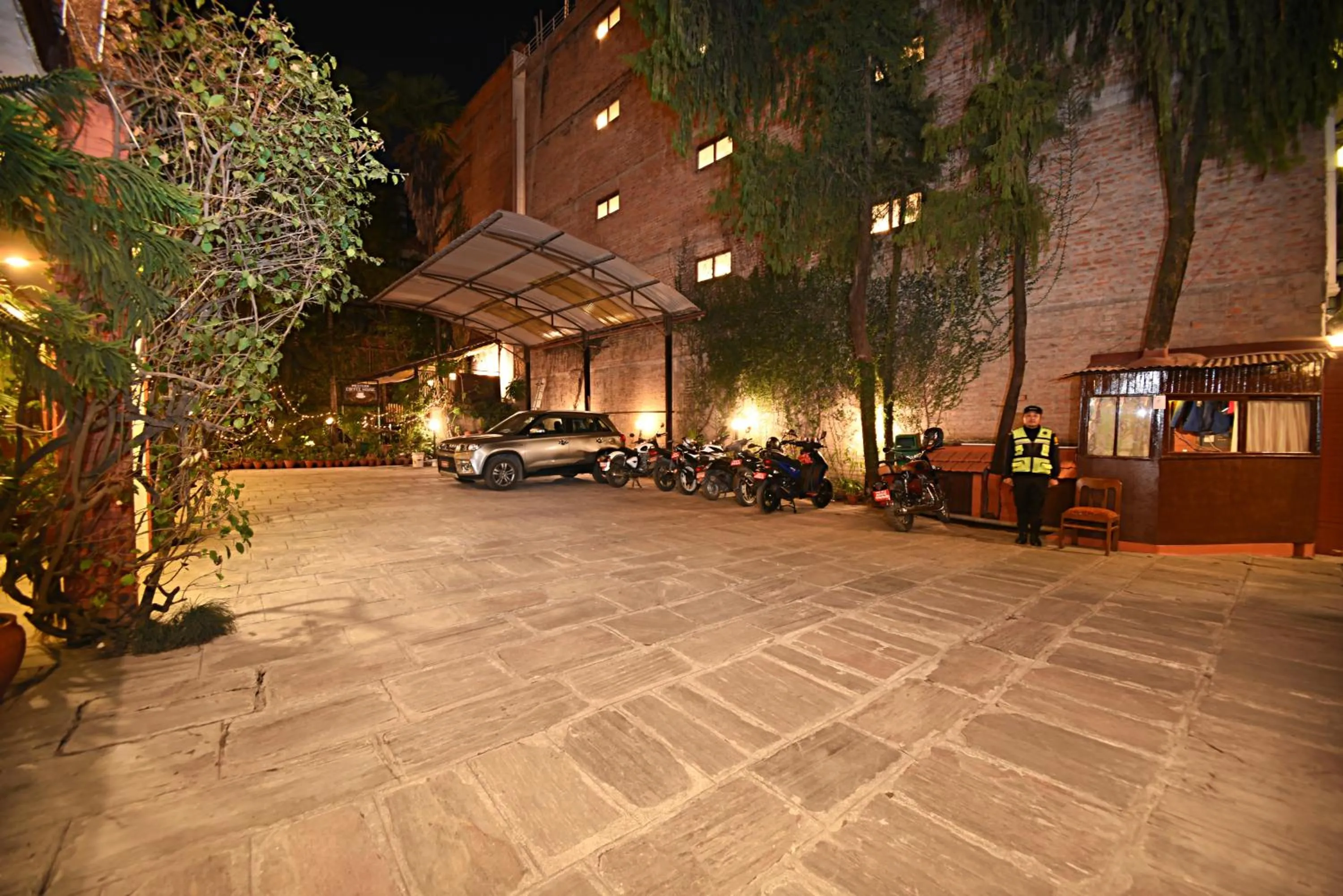 Parking in Nirvana Boutique Hotel