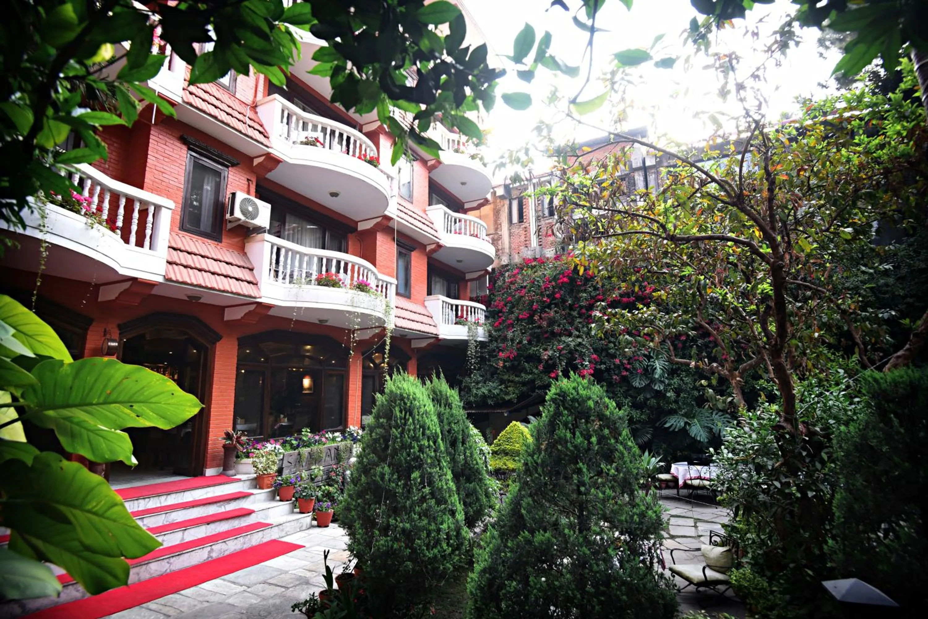 Property building in Nirvana Boutique Hotel