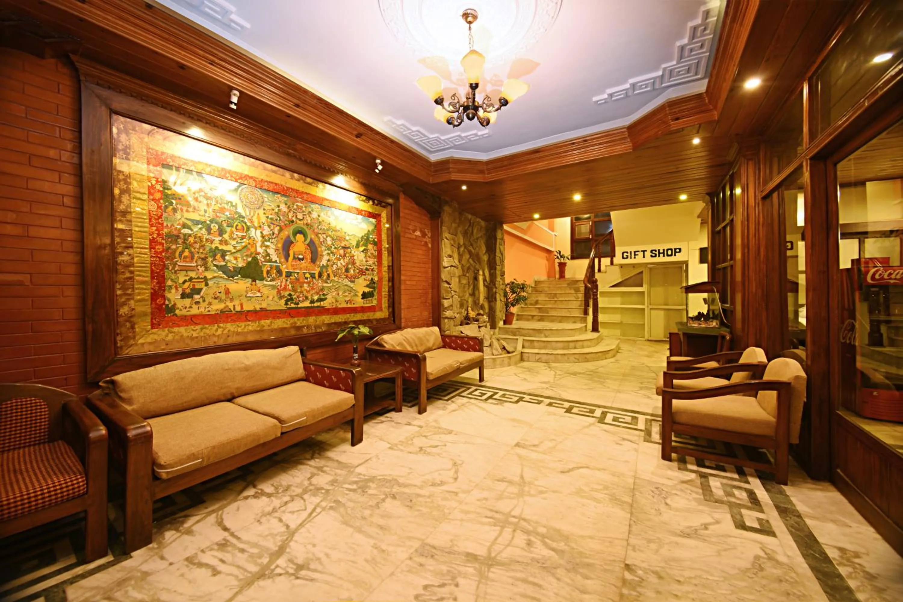 Living room in Nirvana Boutique Hotel