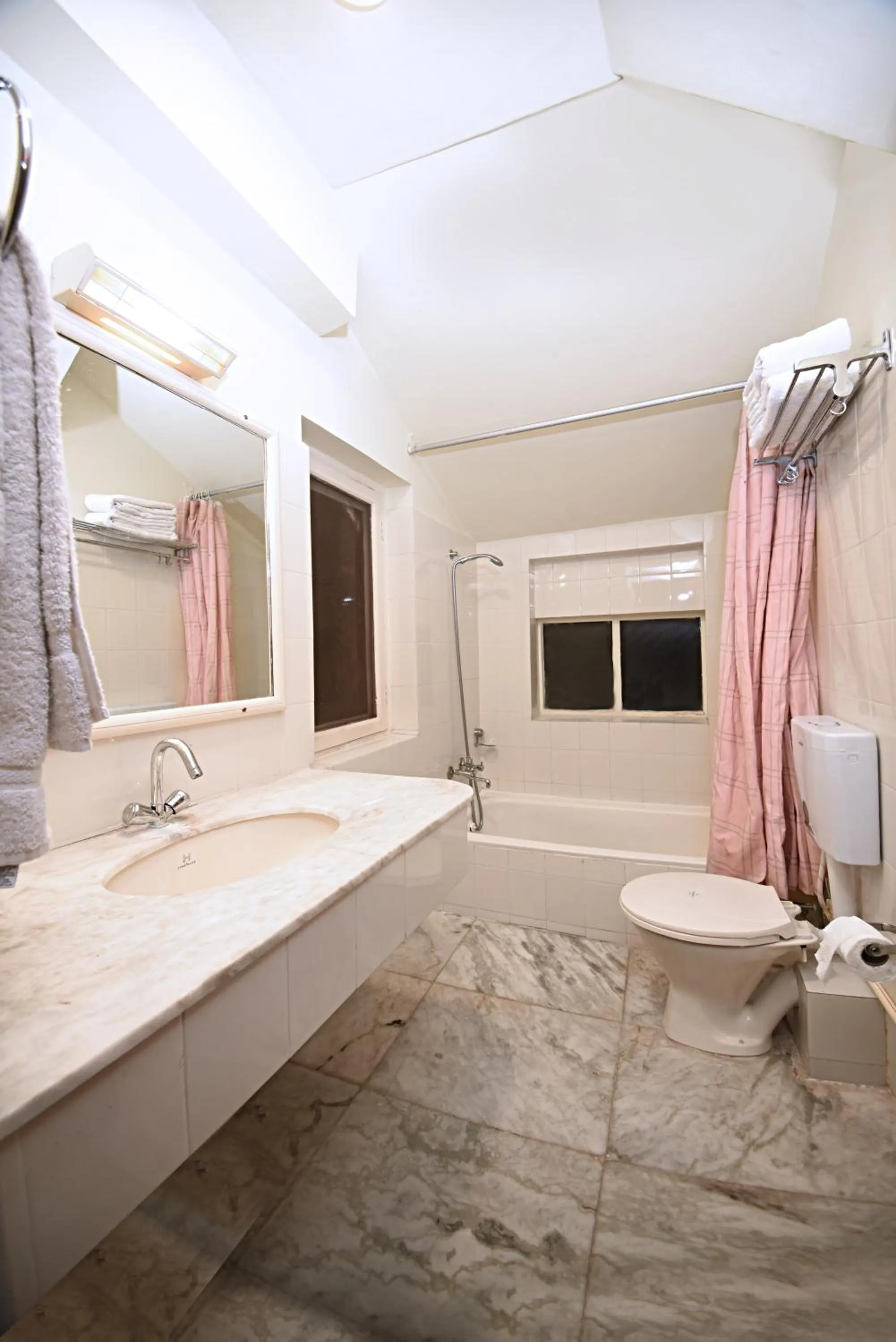 Shower in Nirvana Boutique Hotel