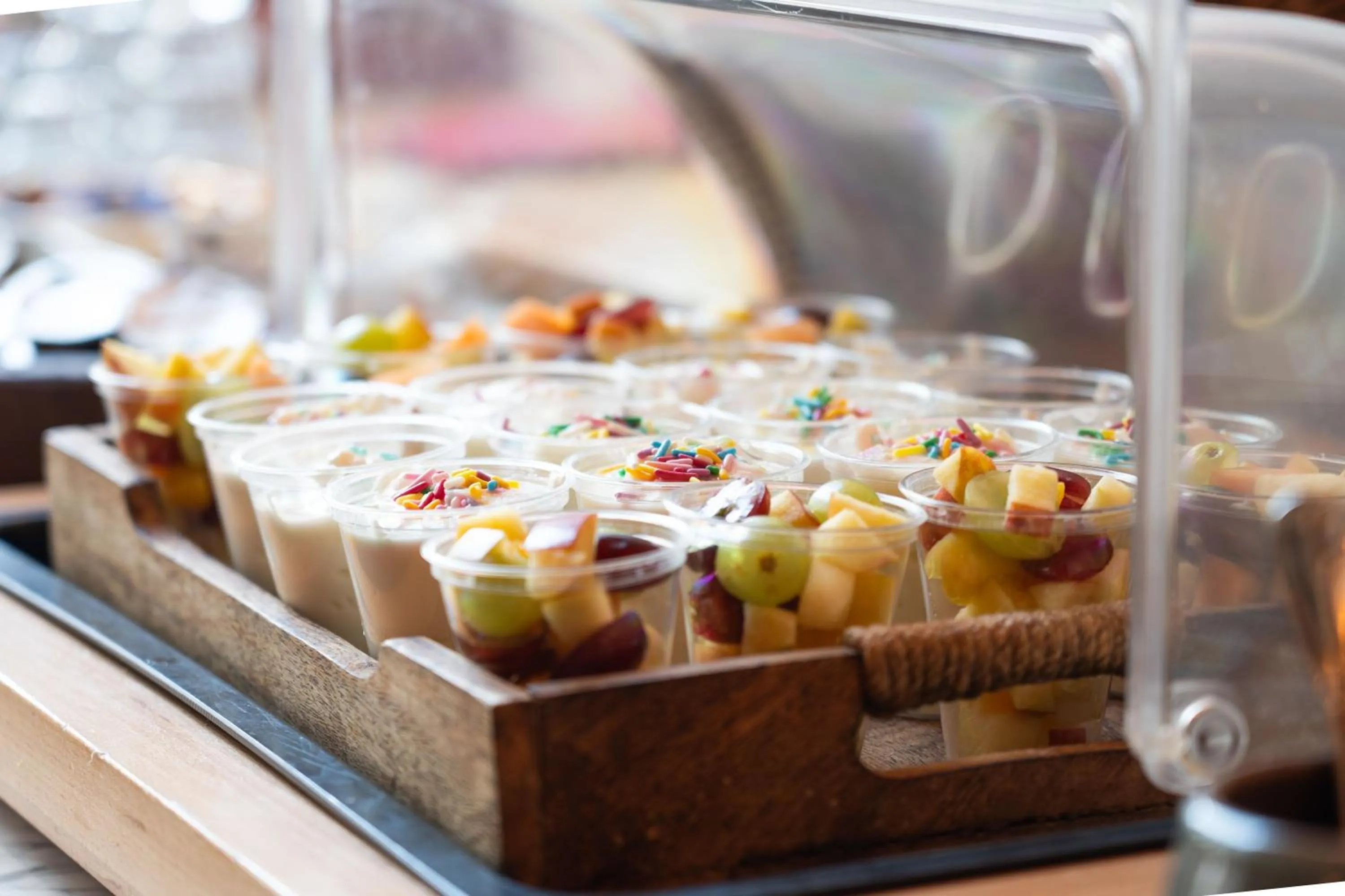 Buffet breakfast in Landhotel & Restaurant Kains Hof