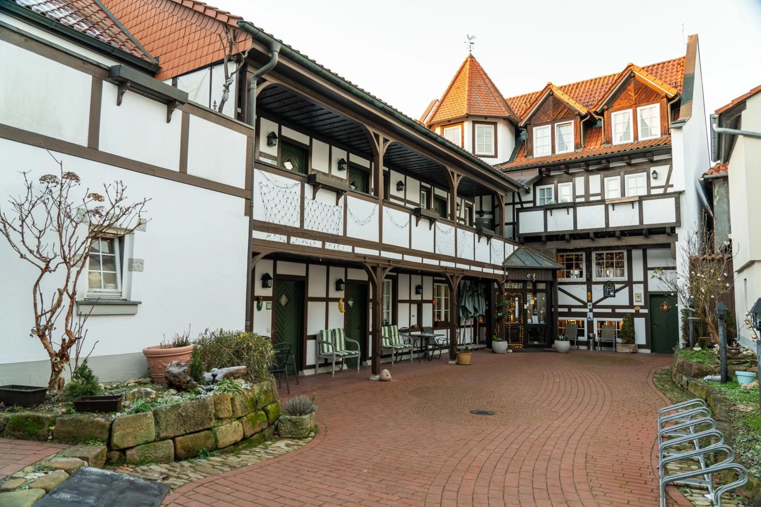 Property building in Landhotel & Restaurant Kains Hof