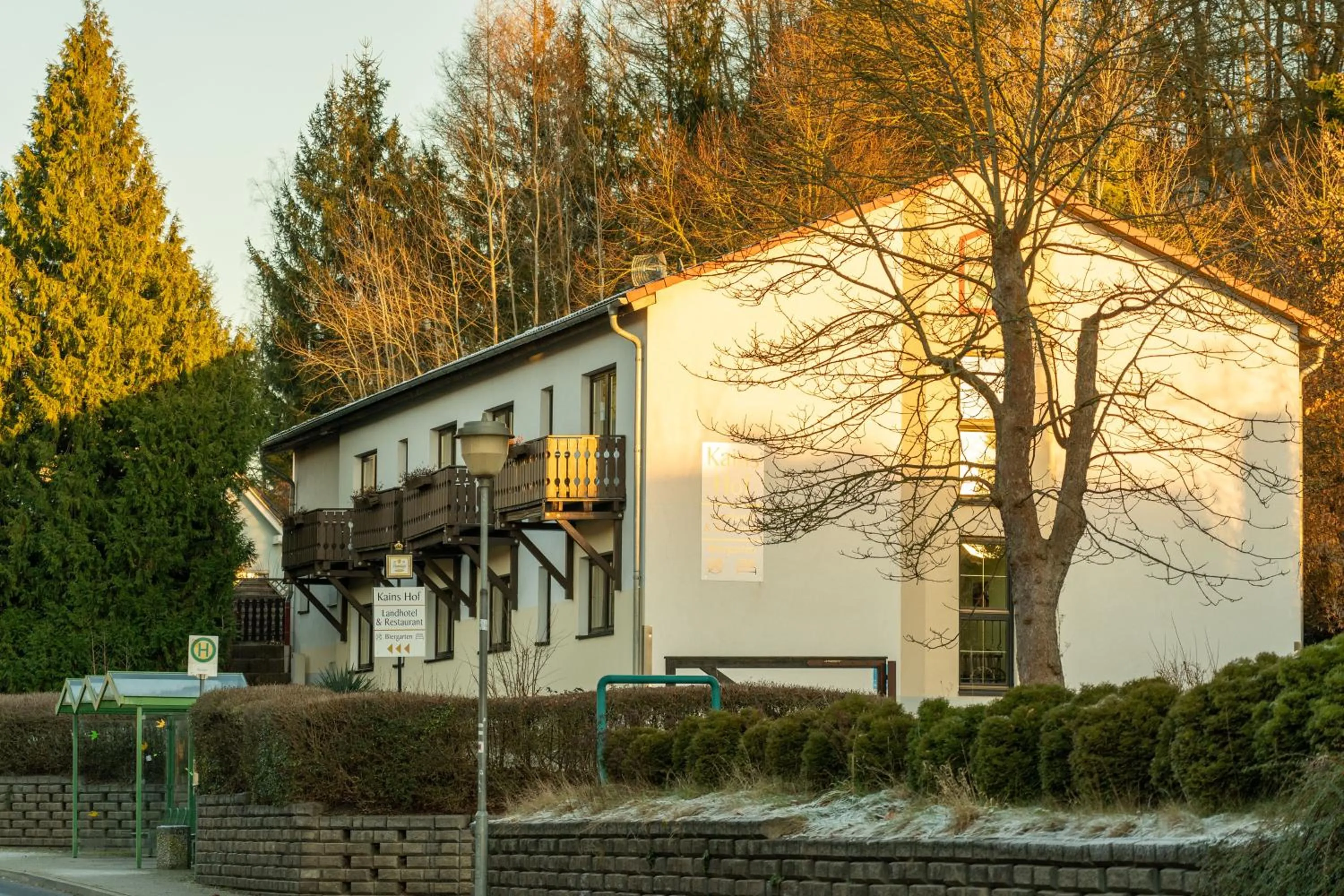 Property building in Landhotel & Restaurant Kains Hof