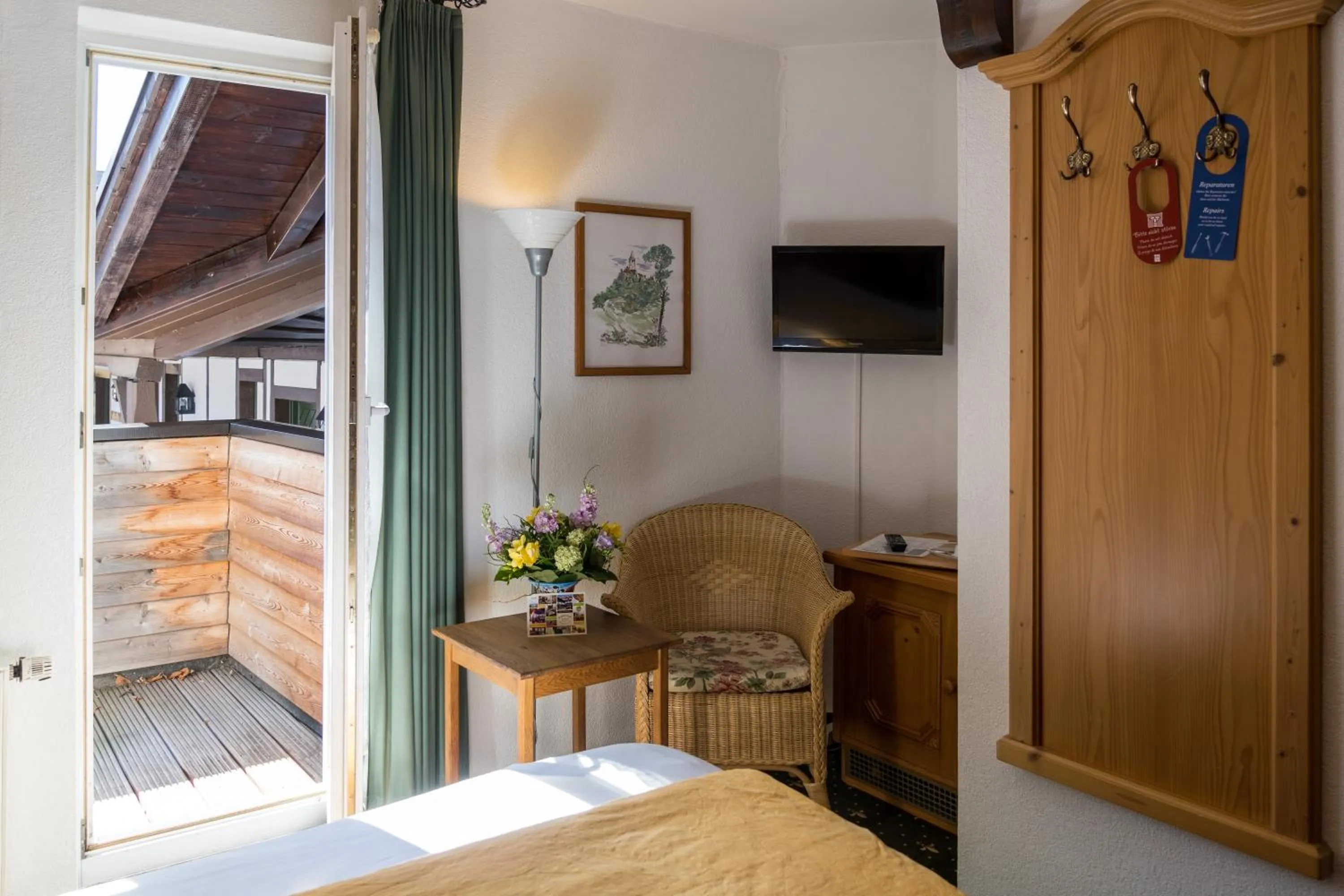 Balcony/Terrace in Landhotel & Restaurant Kains Hof