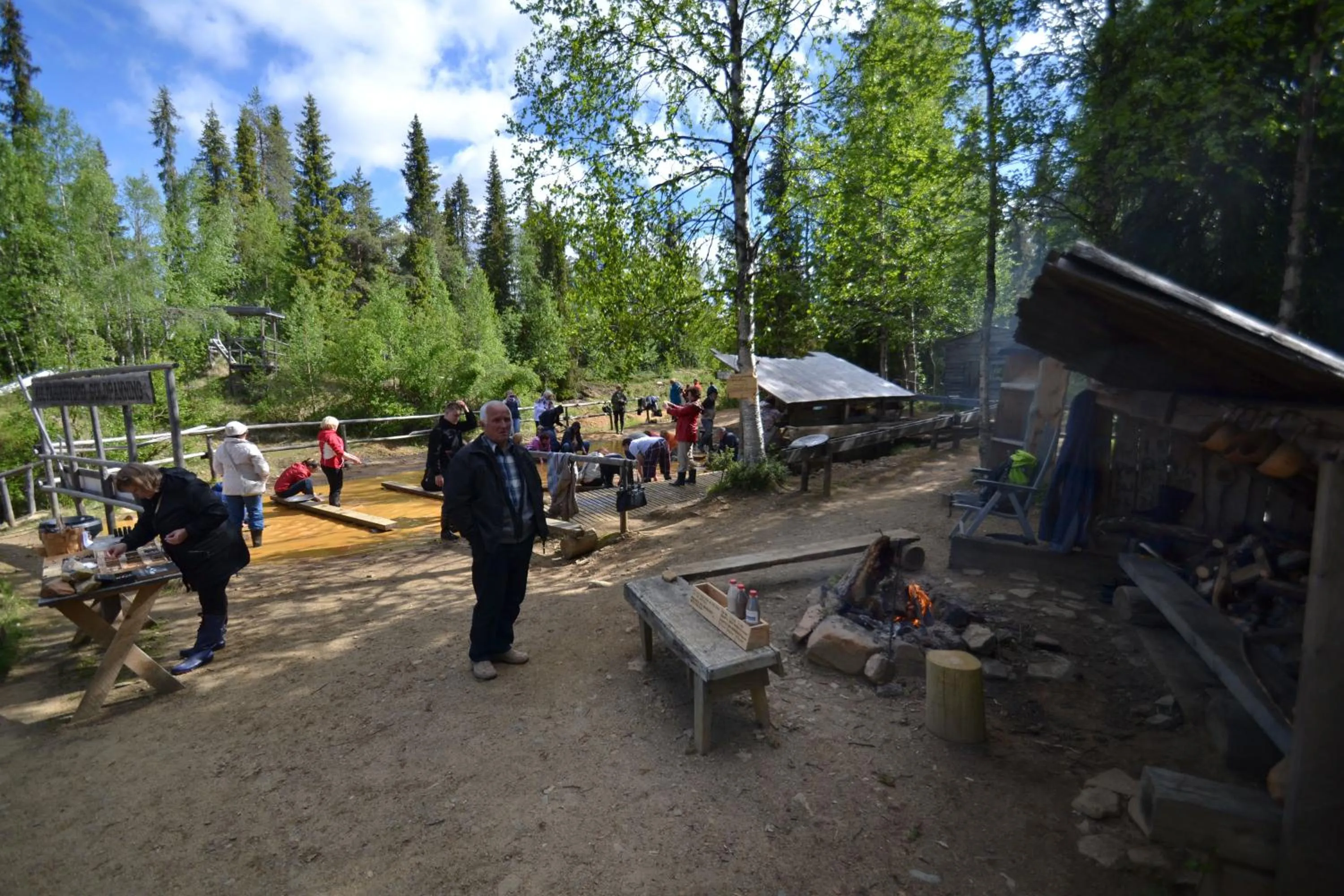 Activities in Tankavaara Gold Village