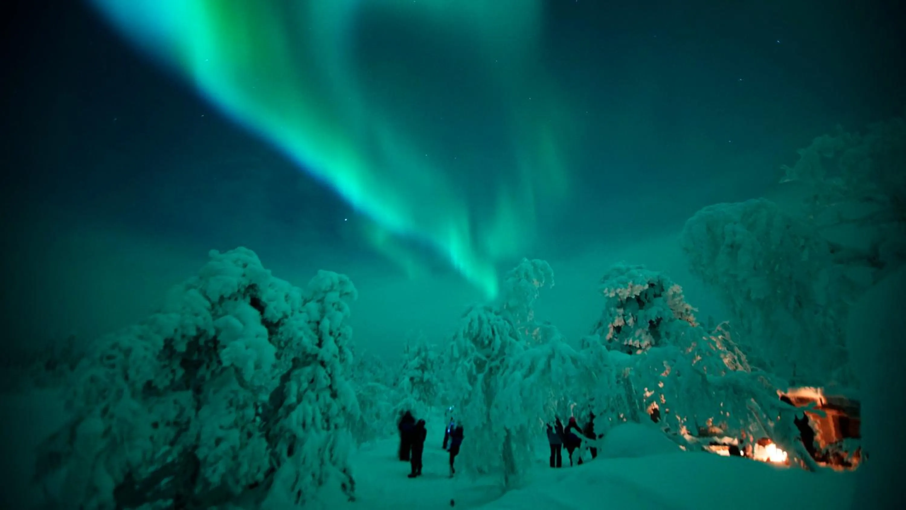 Nearby landmark in Tankavaara Gold Village