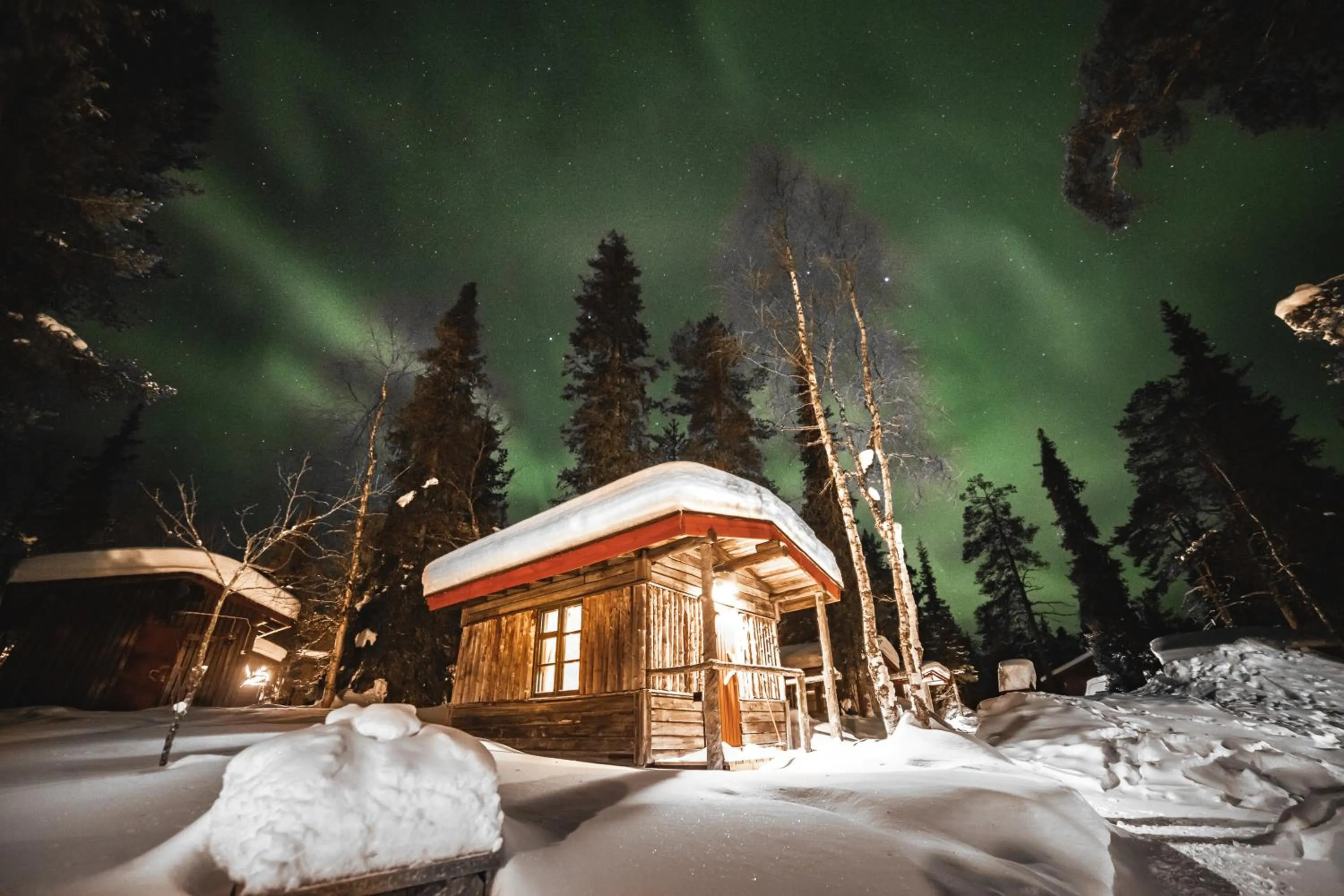 View (from property/room) in Tankavaara Gold Village