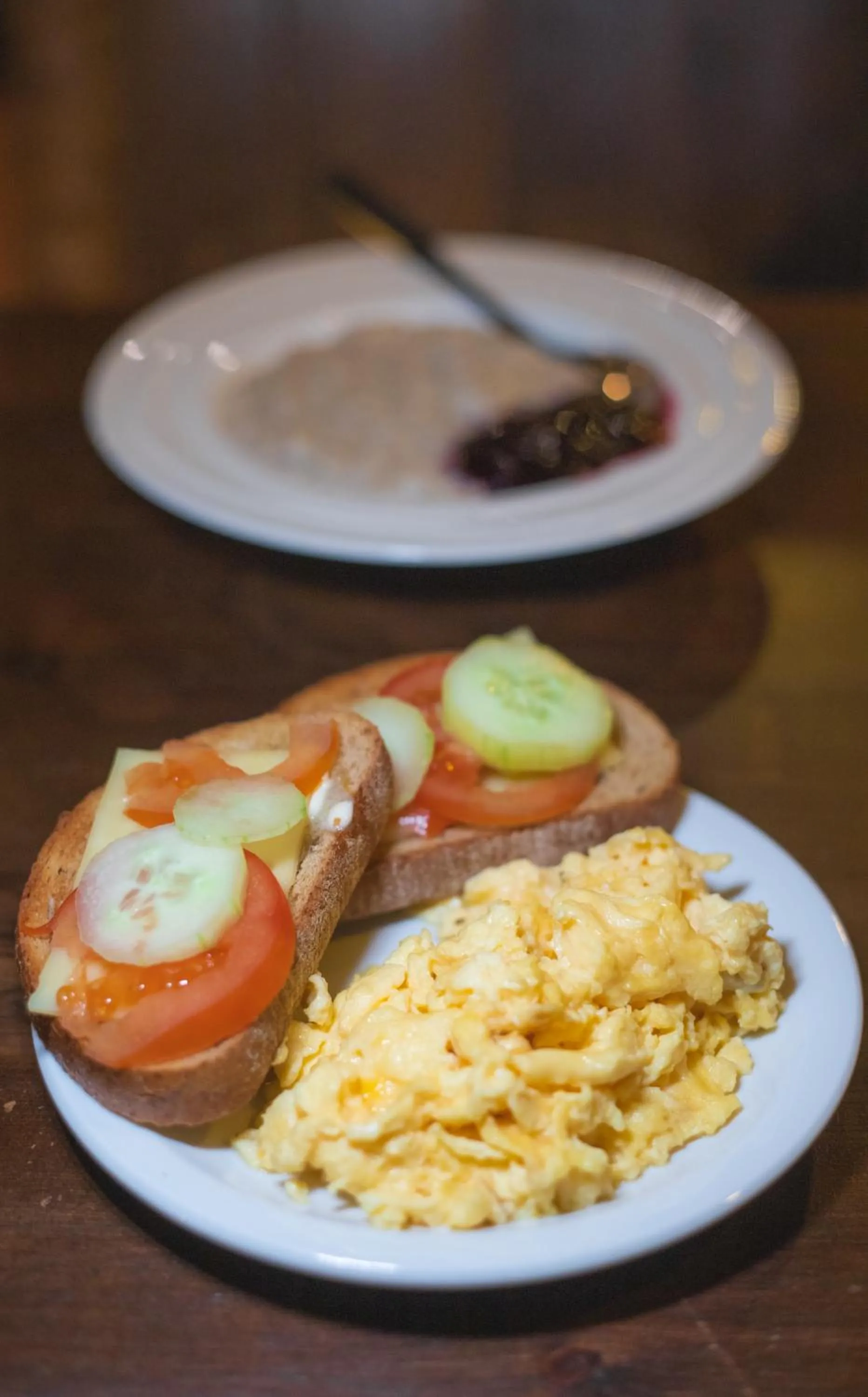 Breakfast in Tankavaara Gold Village