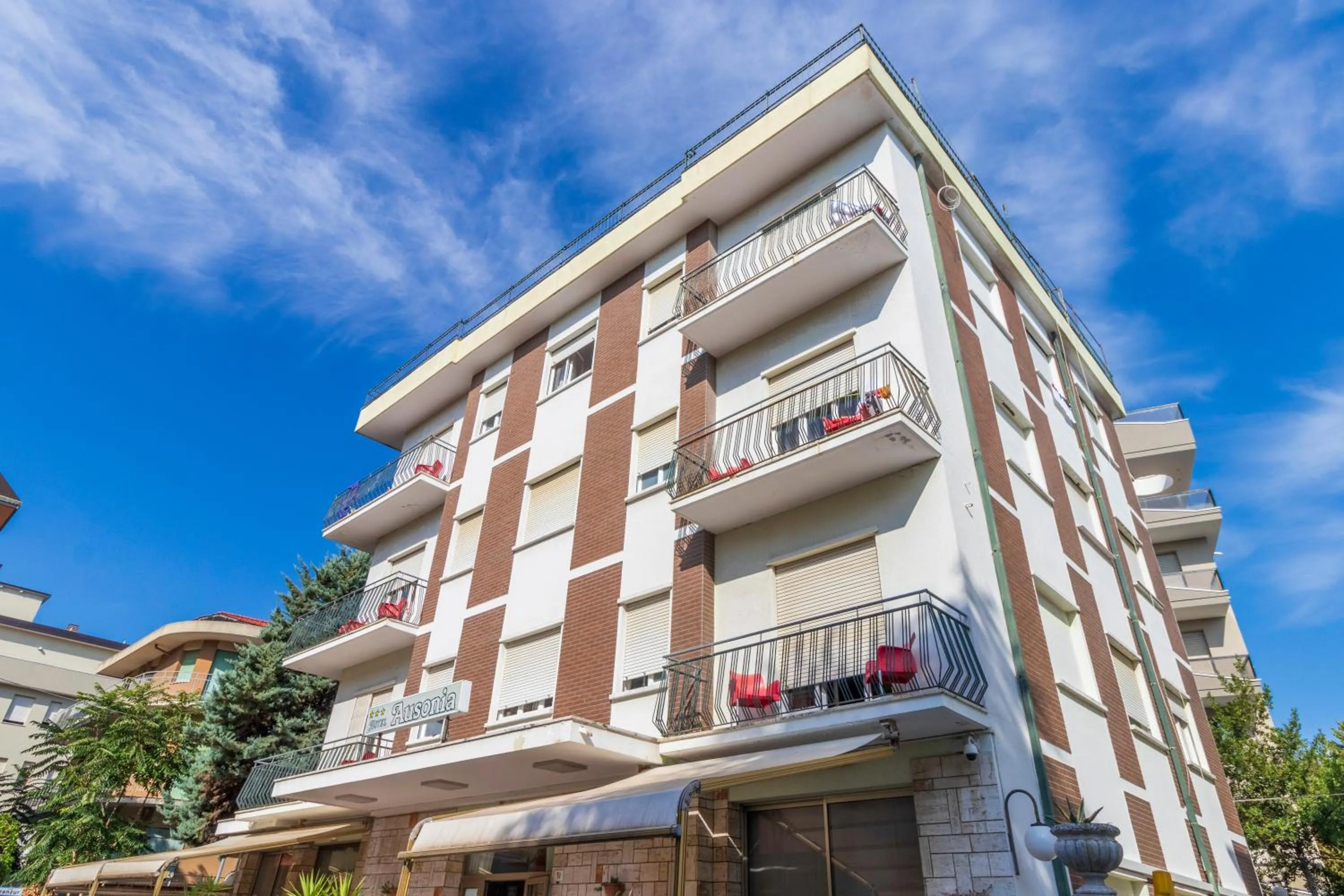 Property logo or sign in Hotel Ausonia B&B RiMiNi