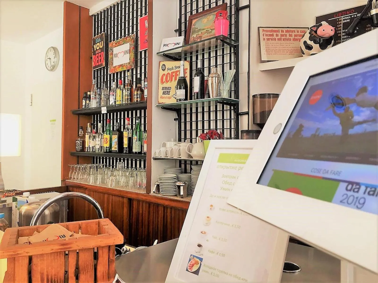 Lounge or bar in Hotel Ausonia B&B RiMiNi