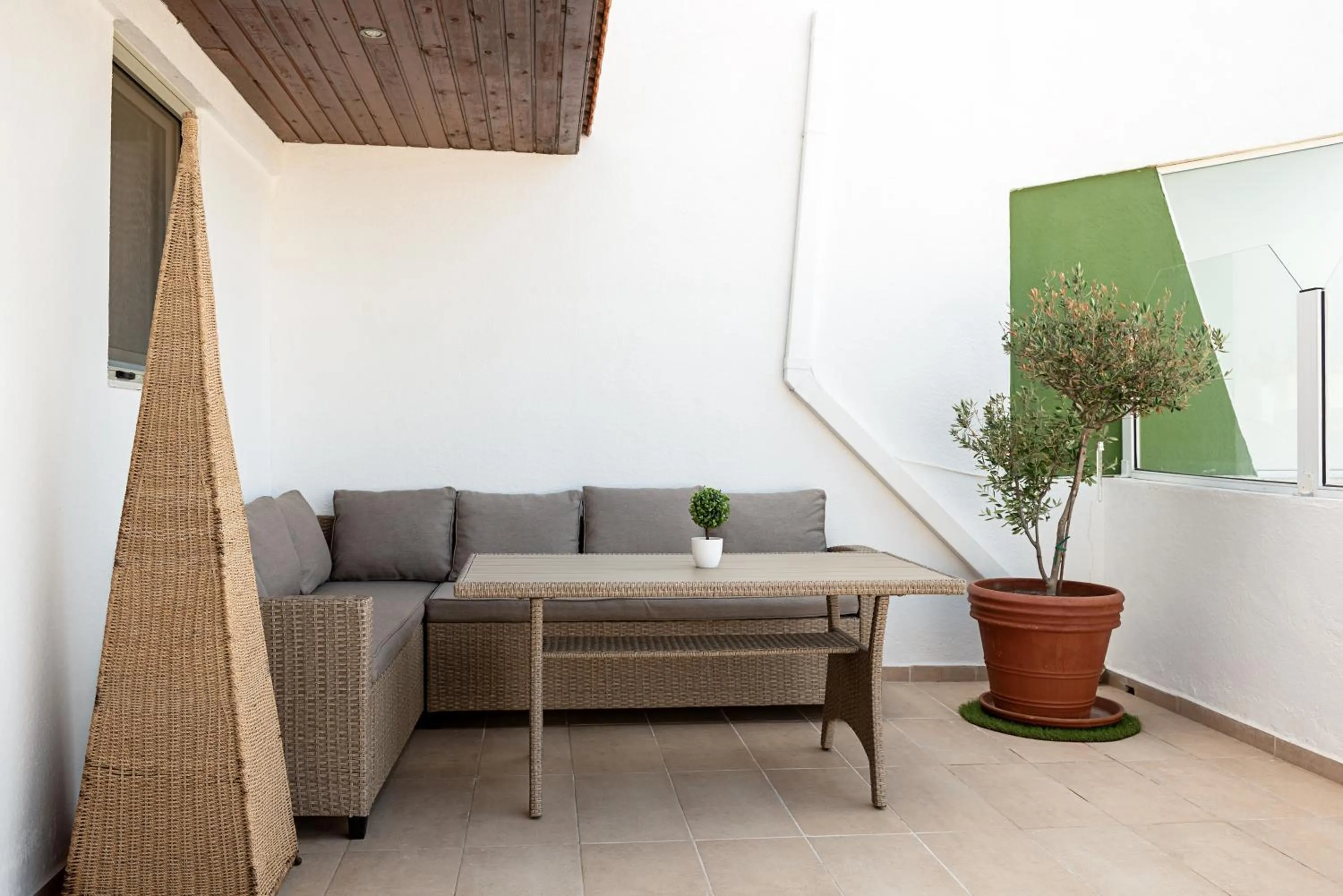 Balcony/Terrace in Terinikos Sunny Garden Hotel & Junior Suites