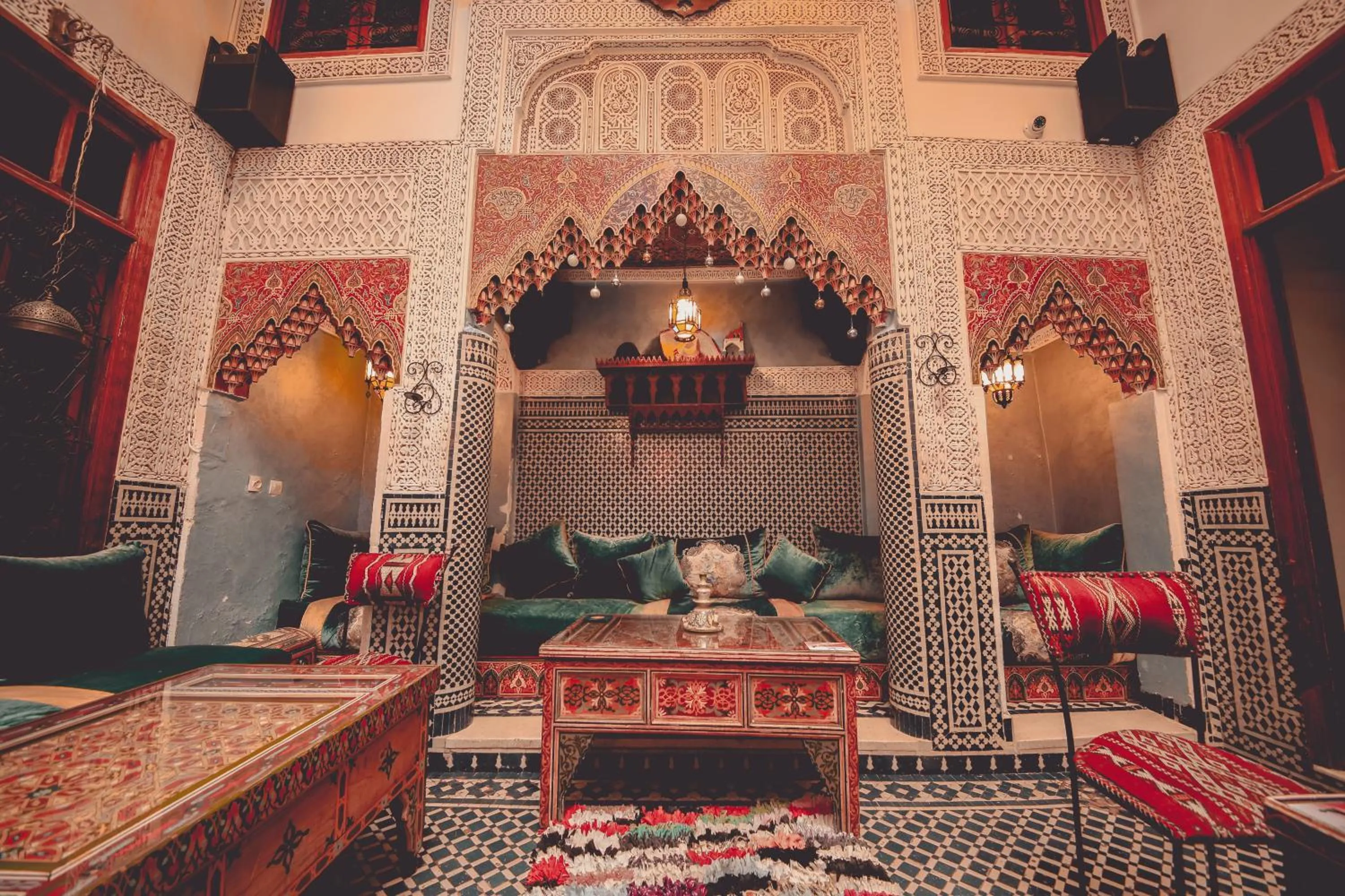 Living room in Riad Verus