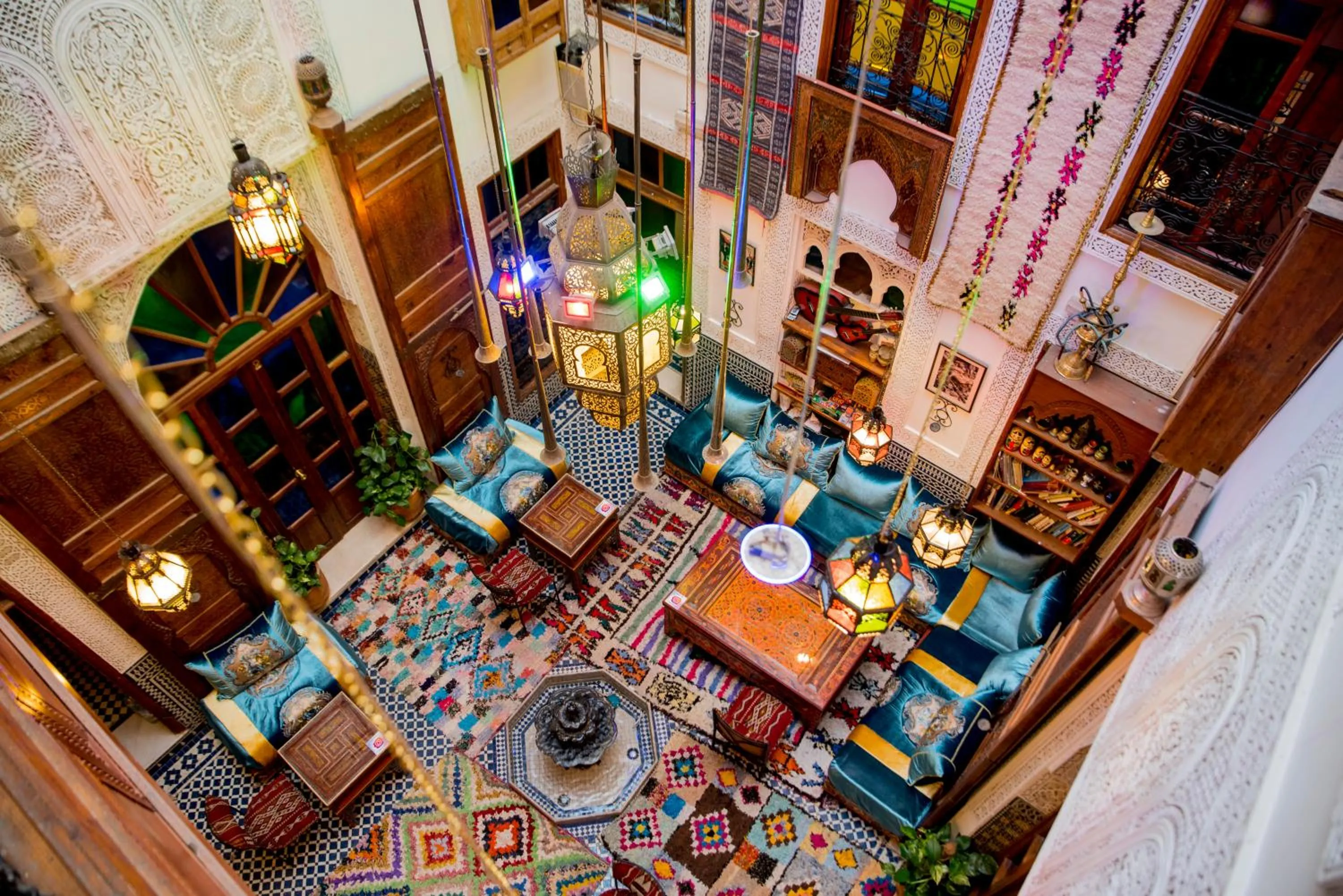 Communal lounge/ TV room in Riad Verus