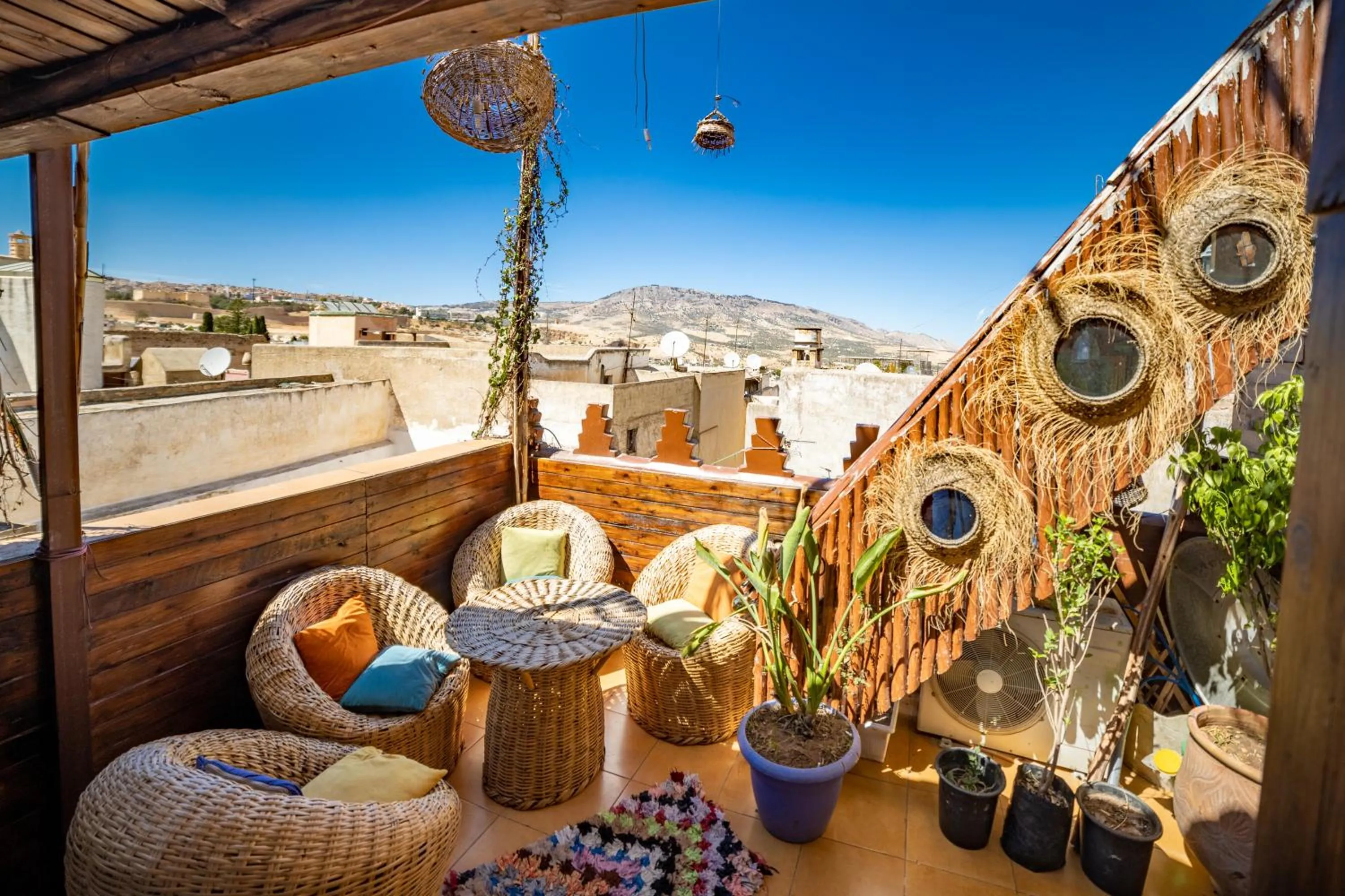 Balcony/Terrace in Riad Verus