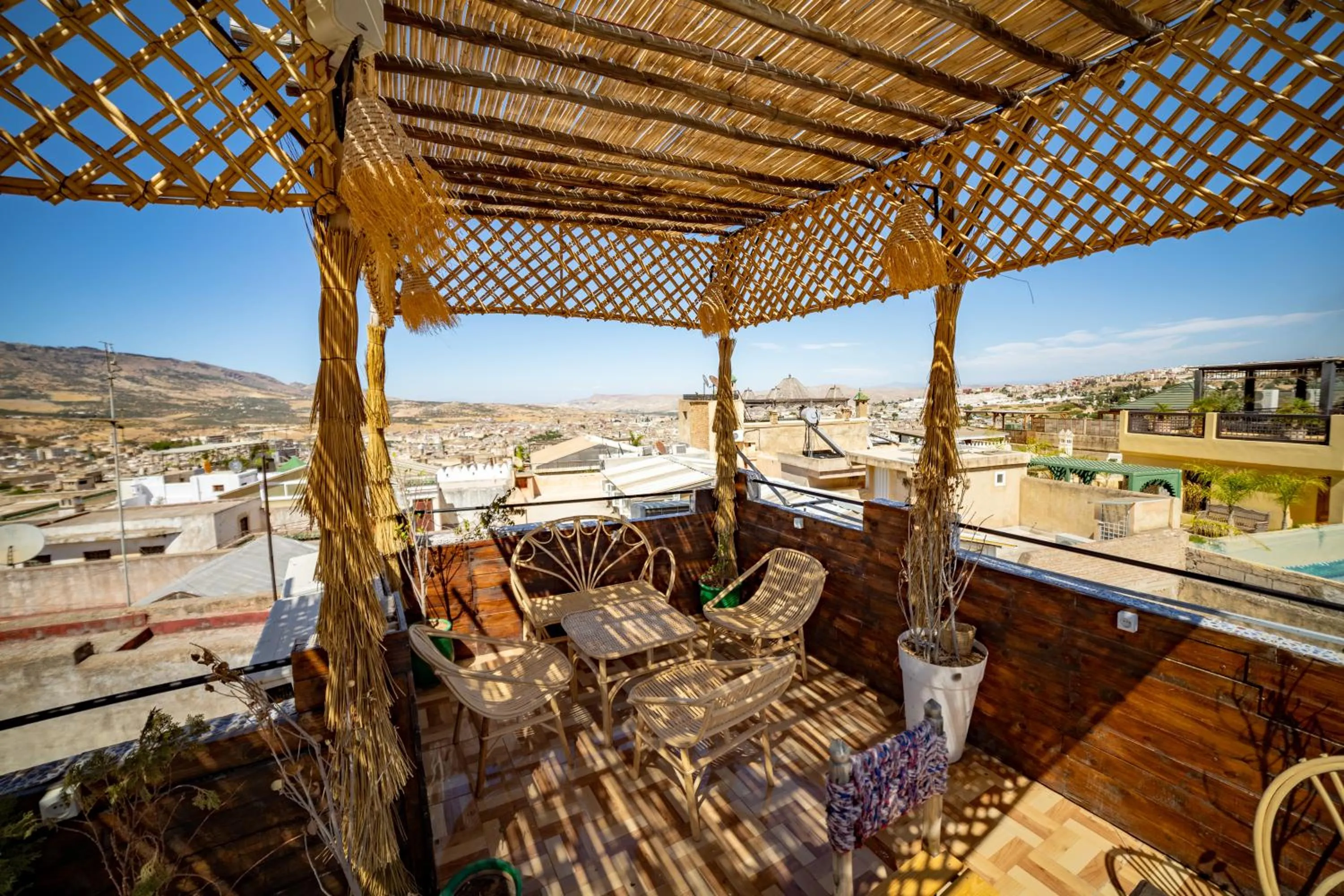 Balcony/Terrace in Riad Verus