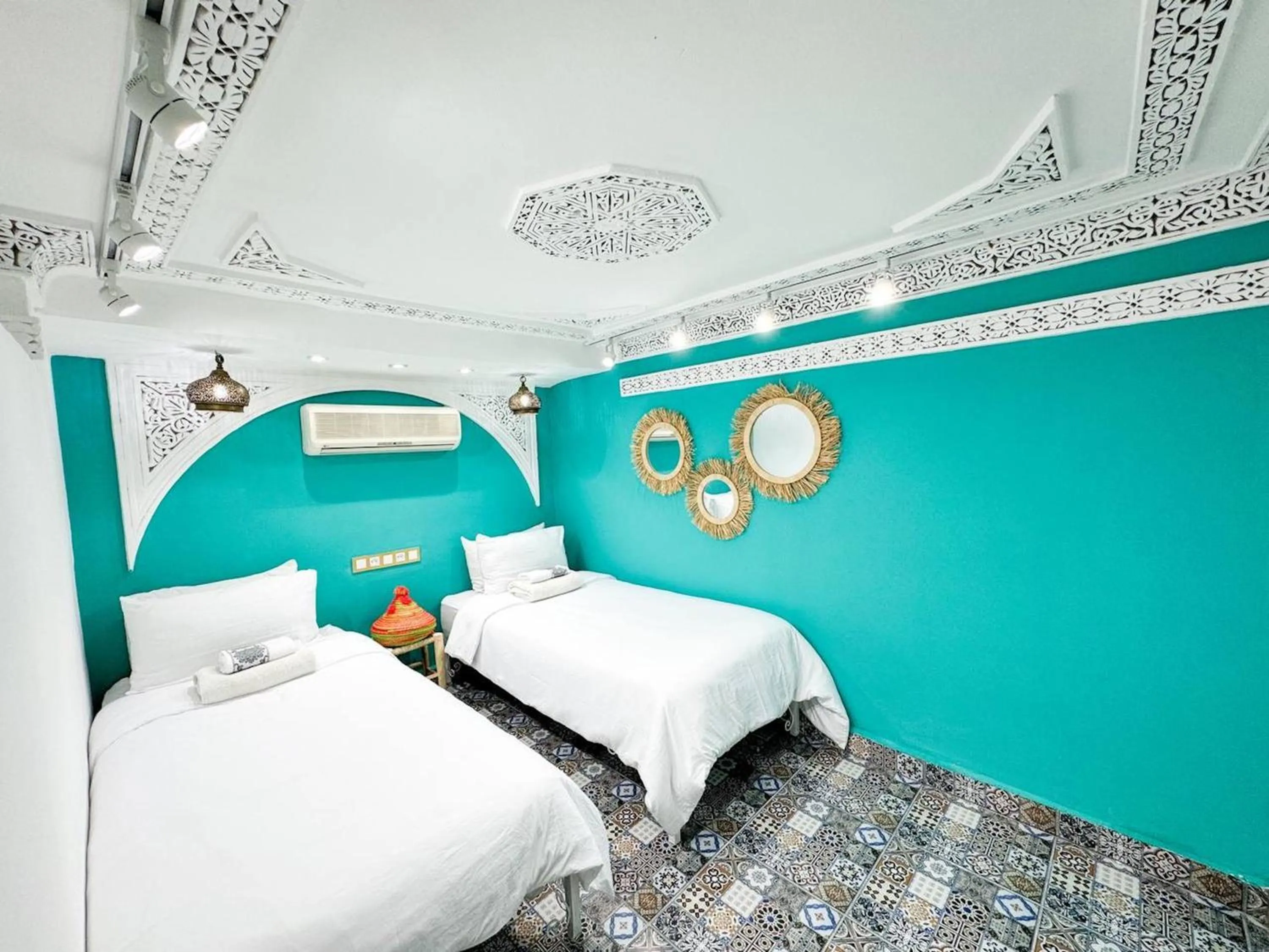 Bed in Riad Verus