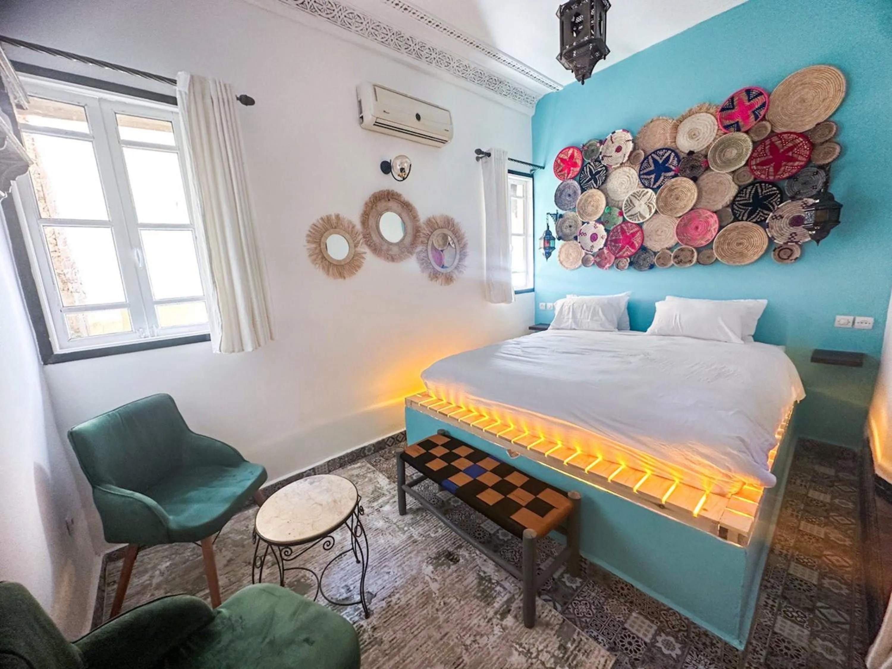 Bed in Riad Verus