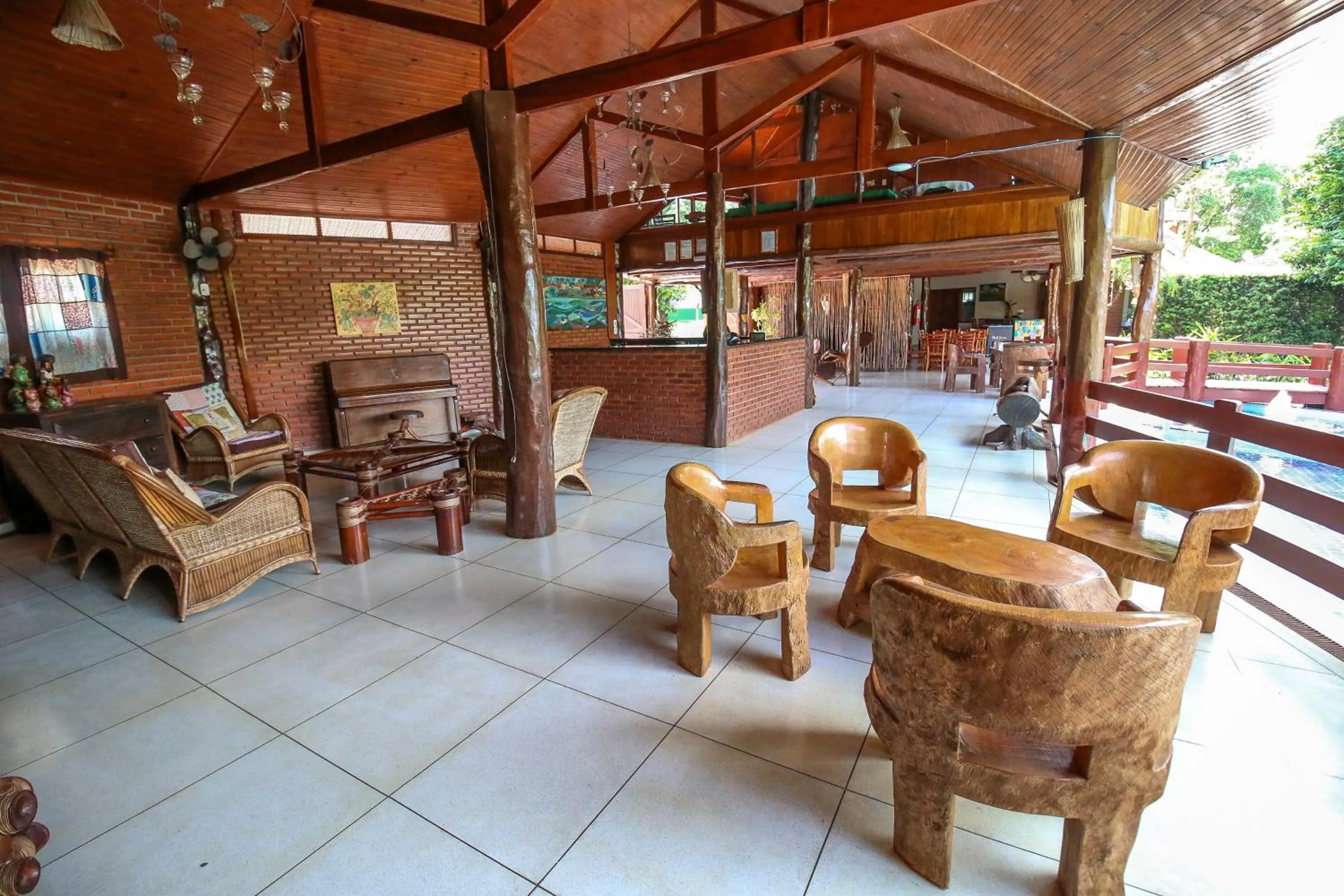 Property building in Hotel Pousada Arizona