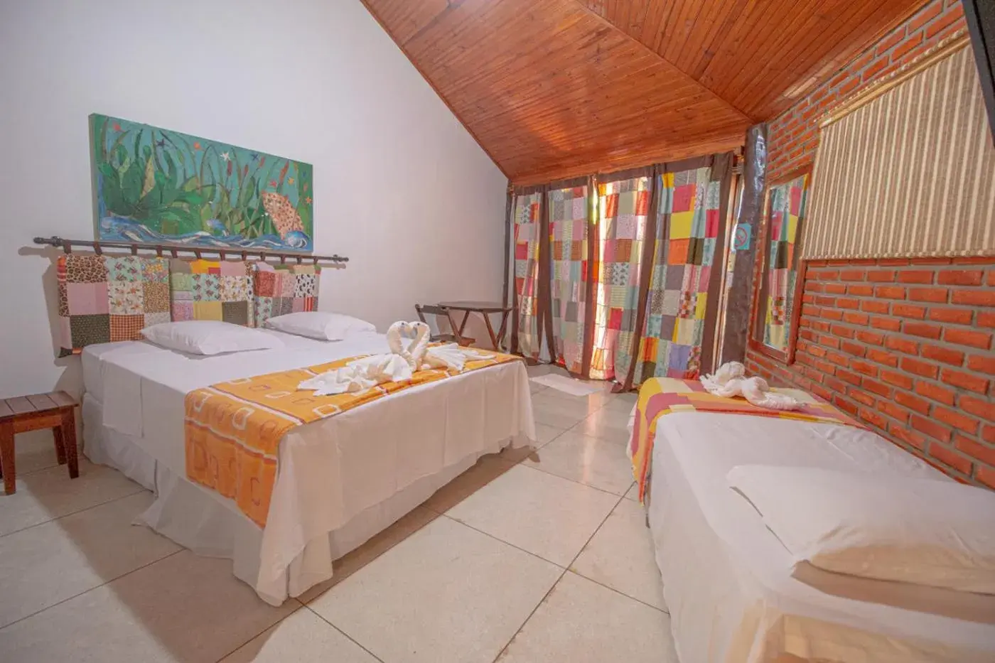 Standard Quadruple Room in Hotel Pousada Arizona Standard Quadruple Room in Hotel Pousada Arizona