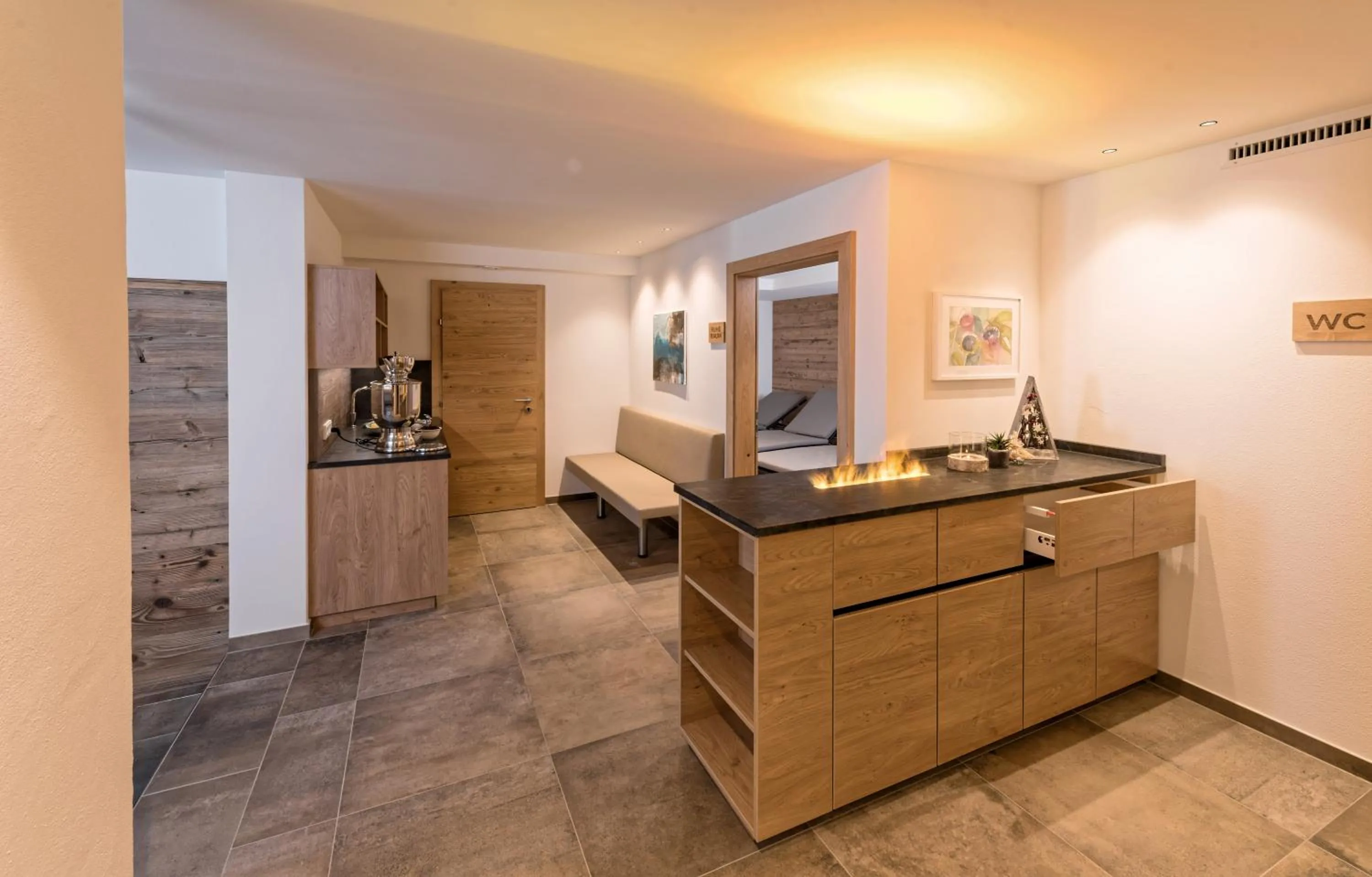 Spa and wellness centre/facilities in Hotel Alpenfeuer Montafon