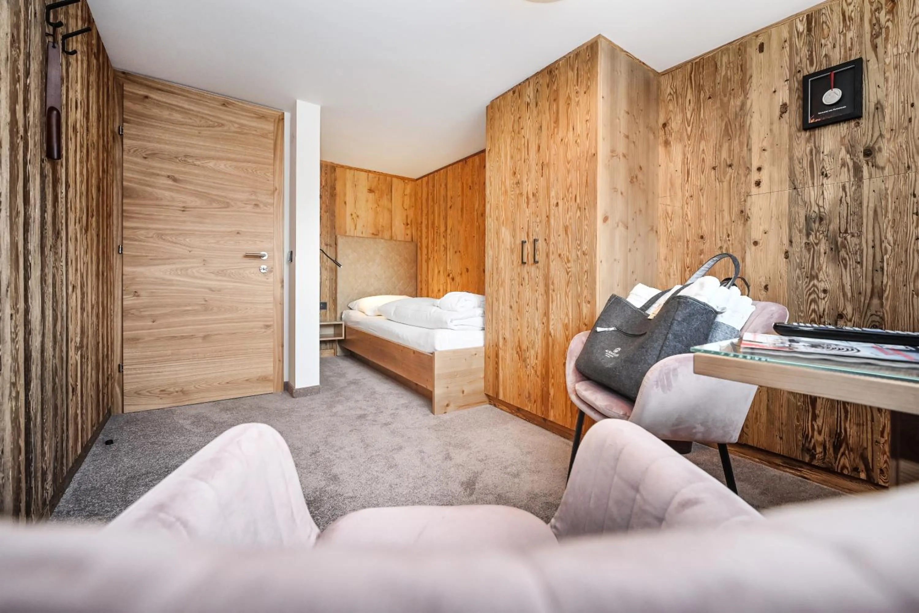 Photo of the whole room, Bed in Hotel Alpenfeuer Montafon