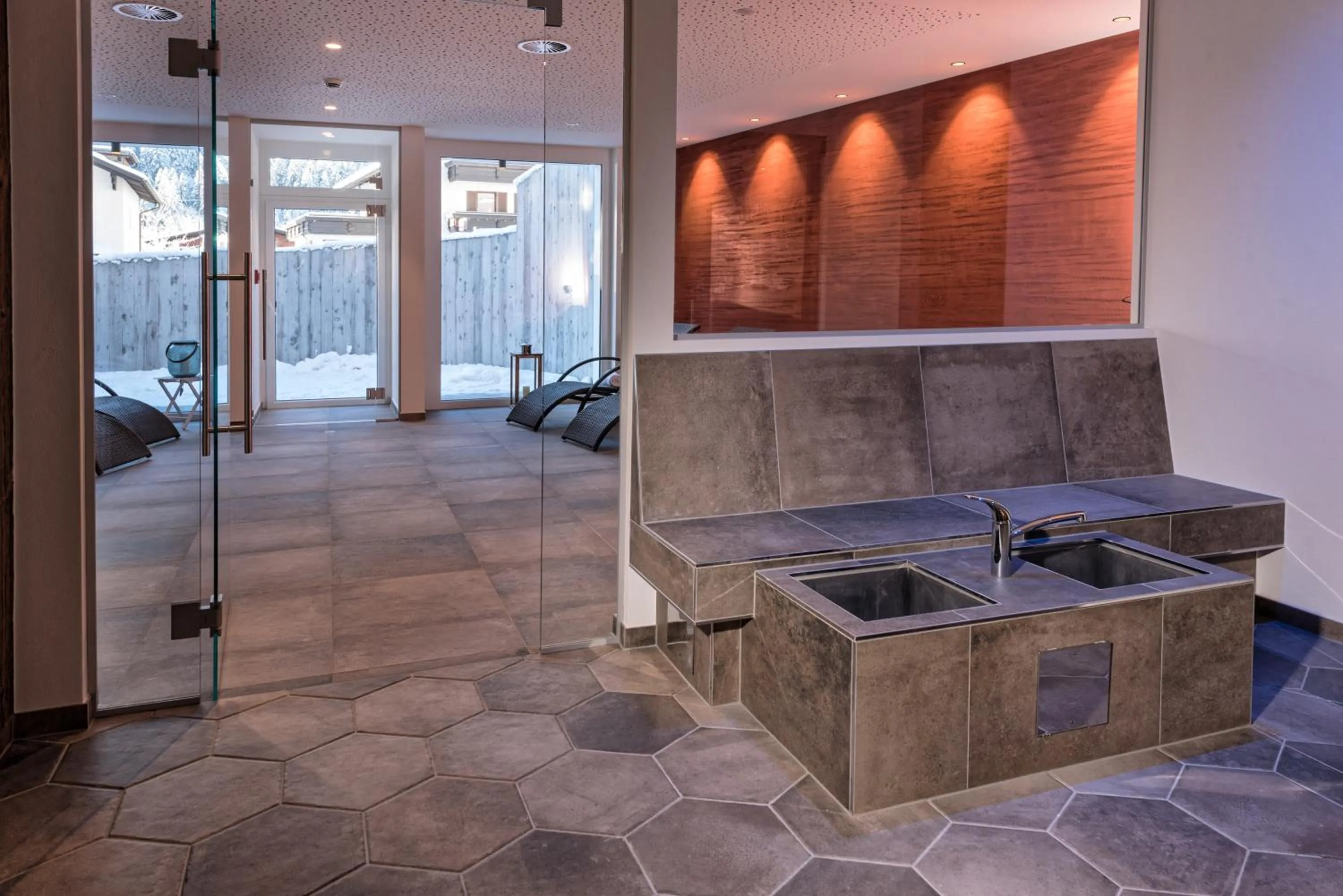 Spa and wellness centre/facilities in Hotel Alpenfeuer Montafon