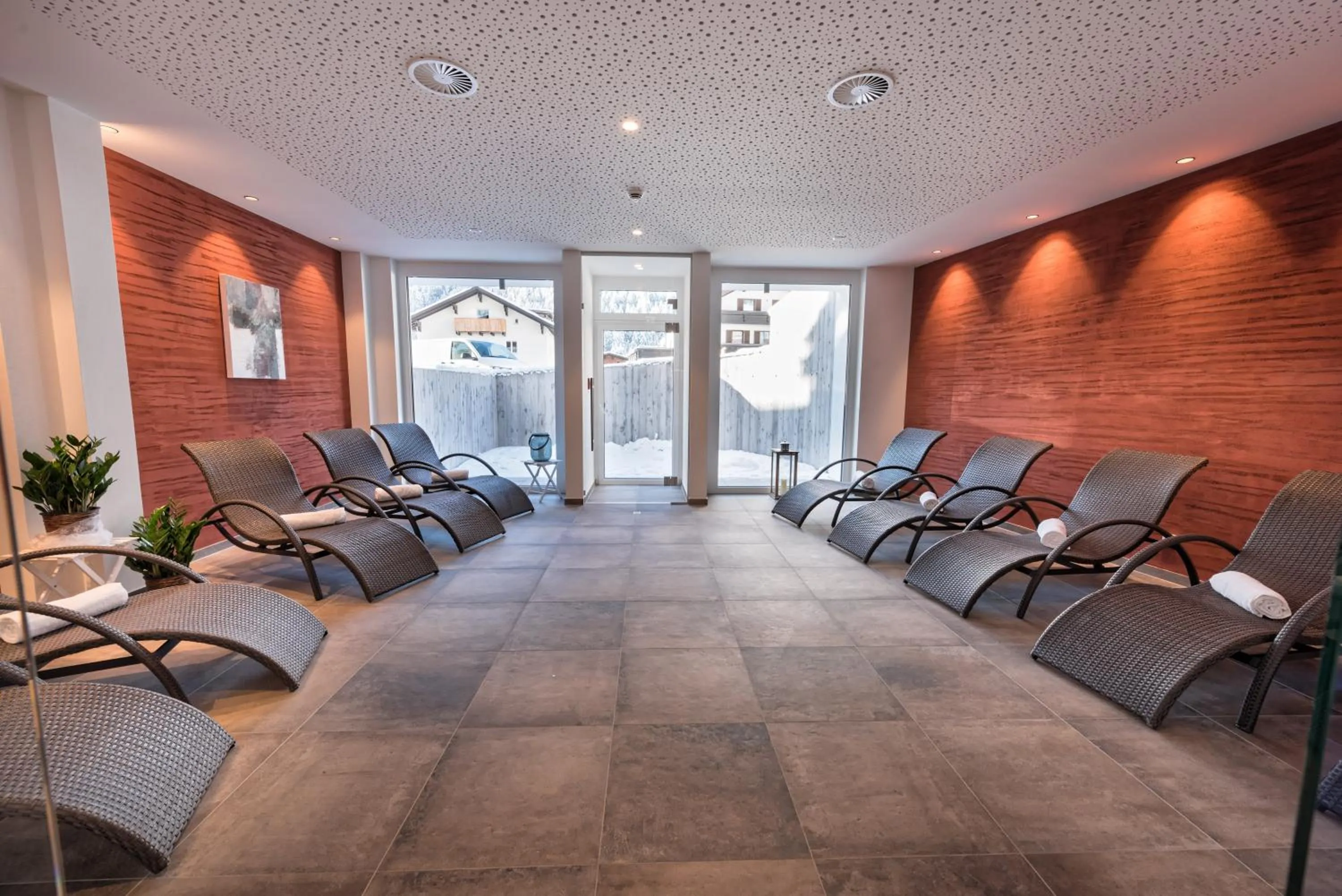 Spa and wellness centre/facilities in Hotel Alpenfeuer Montafon