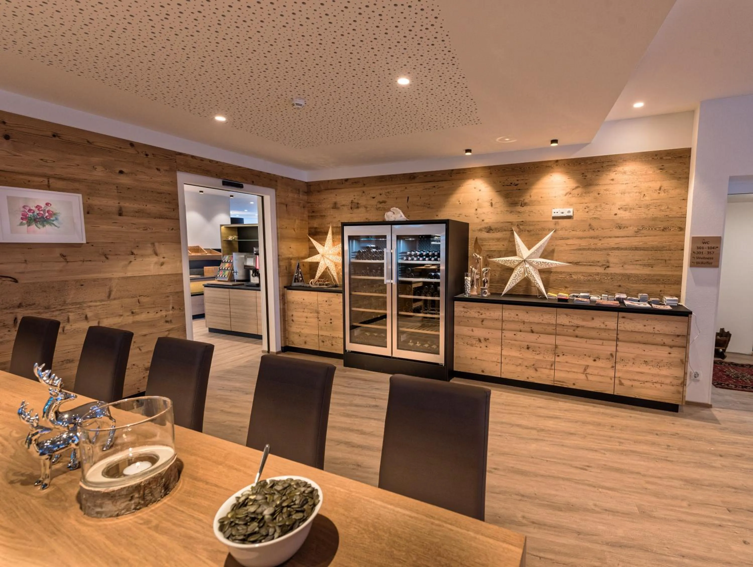 Lobby or reception in Hotel Alpenfeuer Montafon