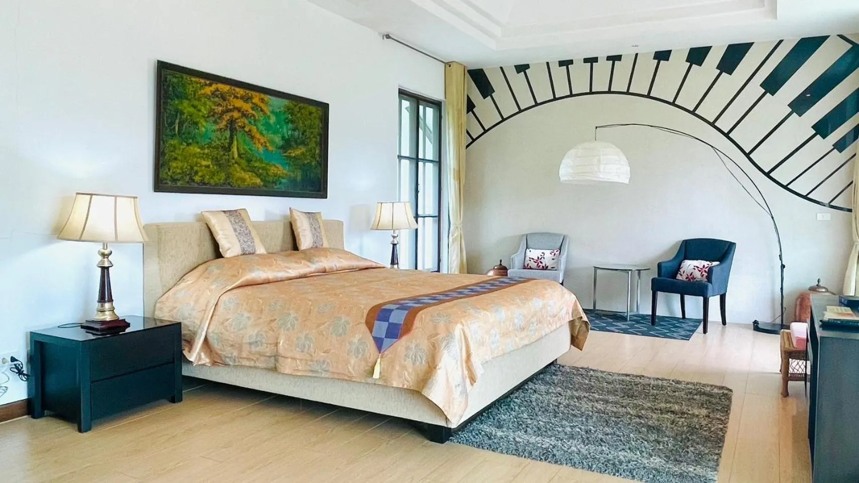 Bed in Baan Ing Khao