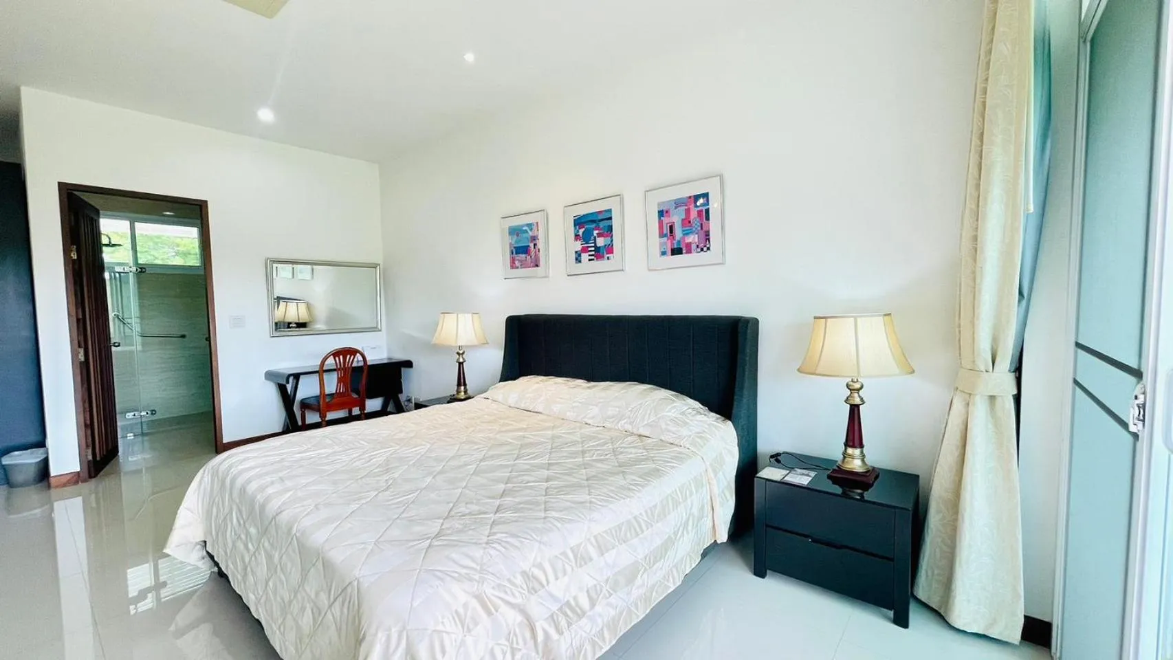 Bed in Baan Ing Khao