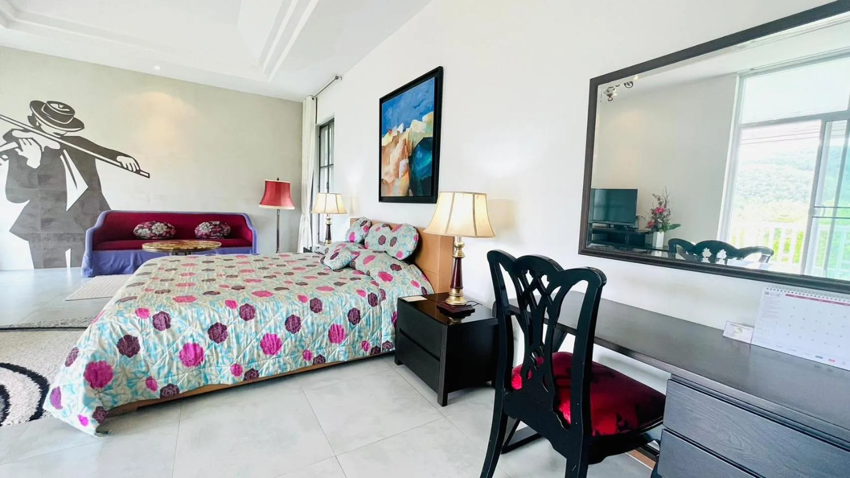 Bed in Baan Ing Khao