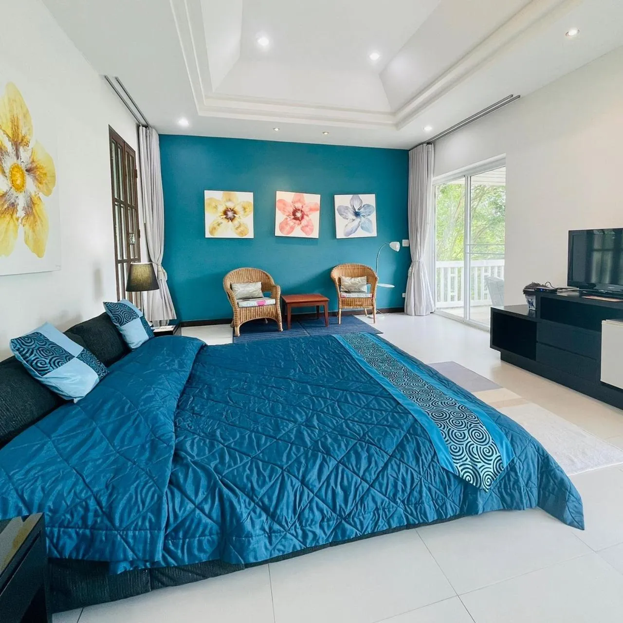 Bed in Baan Ing Khao