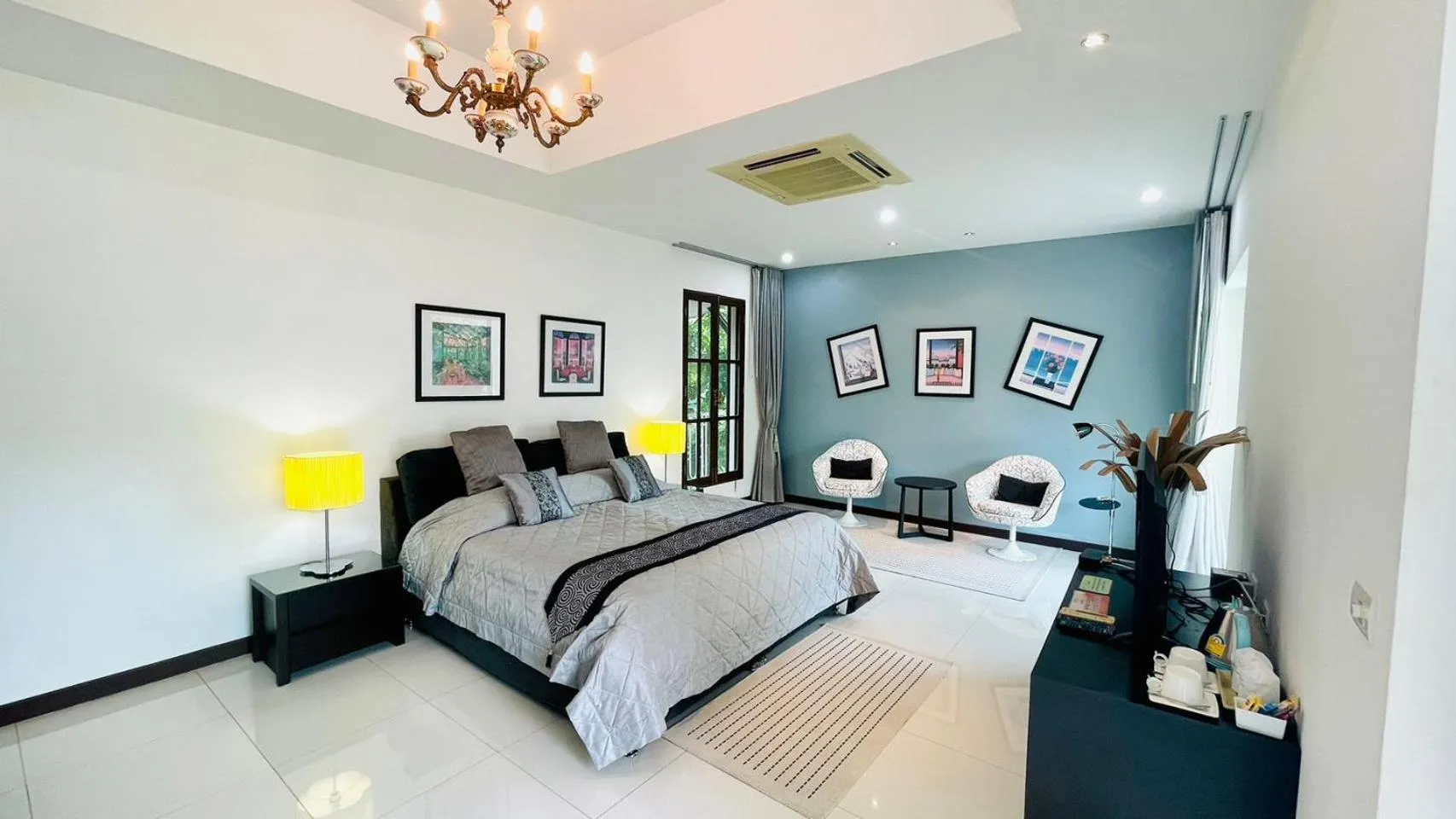 Bed in Baan Ing Khao