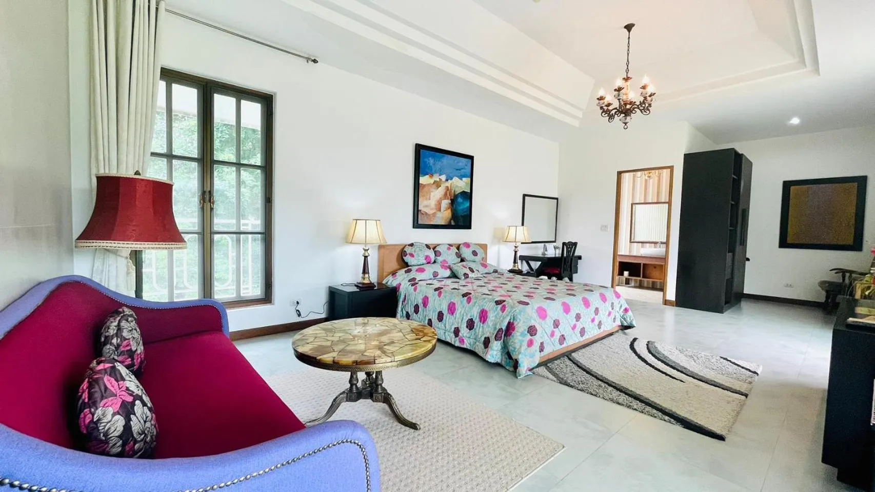 Living room in Baan Ing Khao