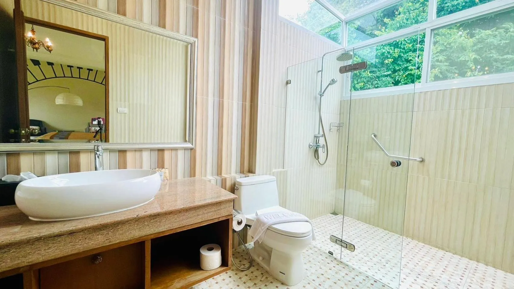 Bathroom in Baan Ing Khao