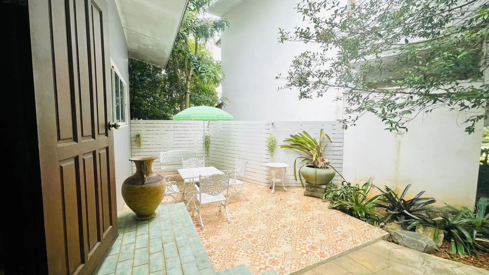 Garden view in Baan Ing Khao