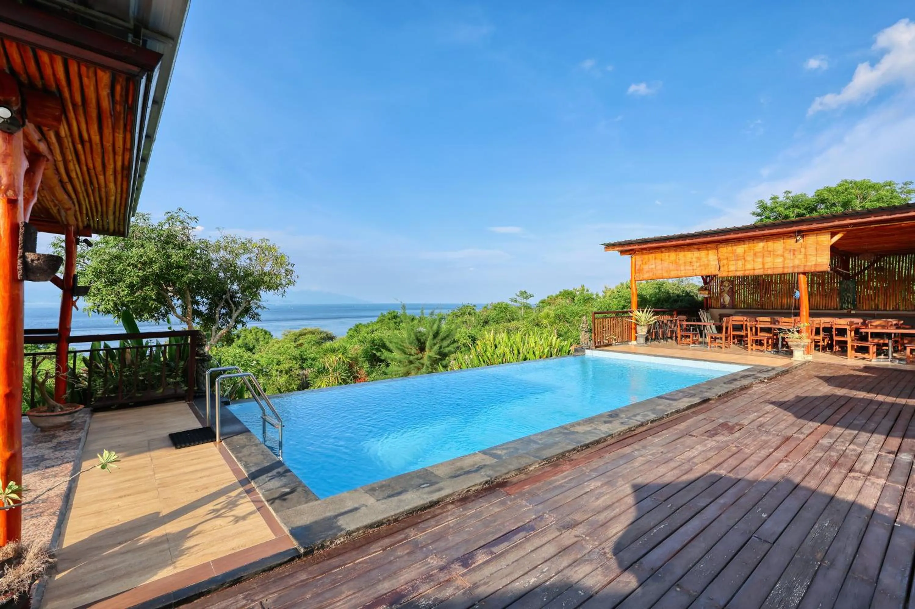 Sea view in Bataran Garden Cottage