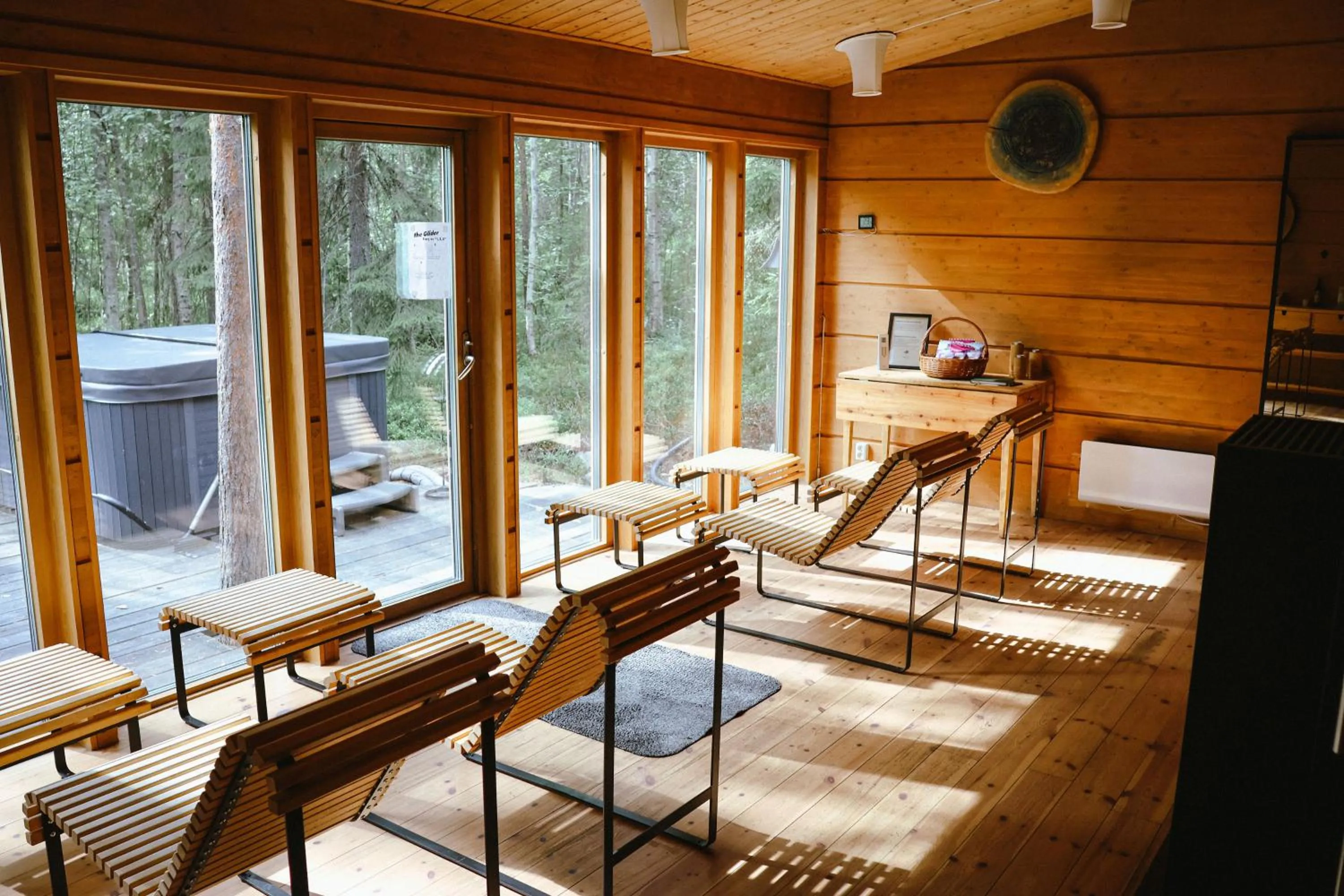 Swimming pool in Treehotel