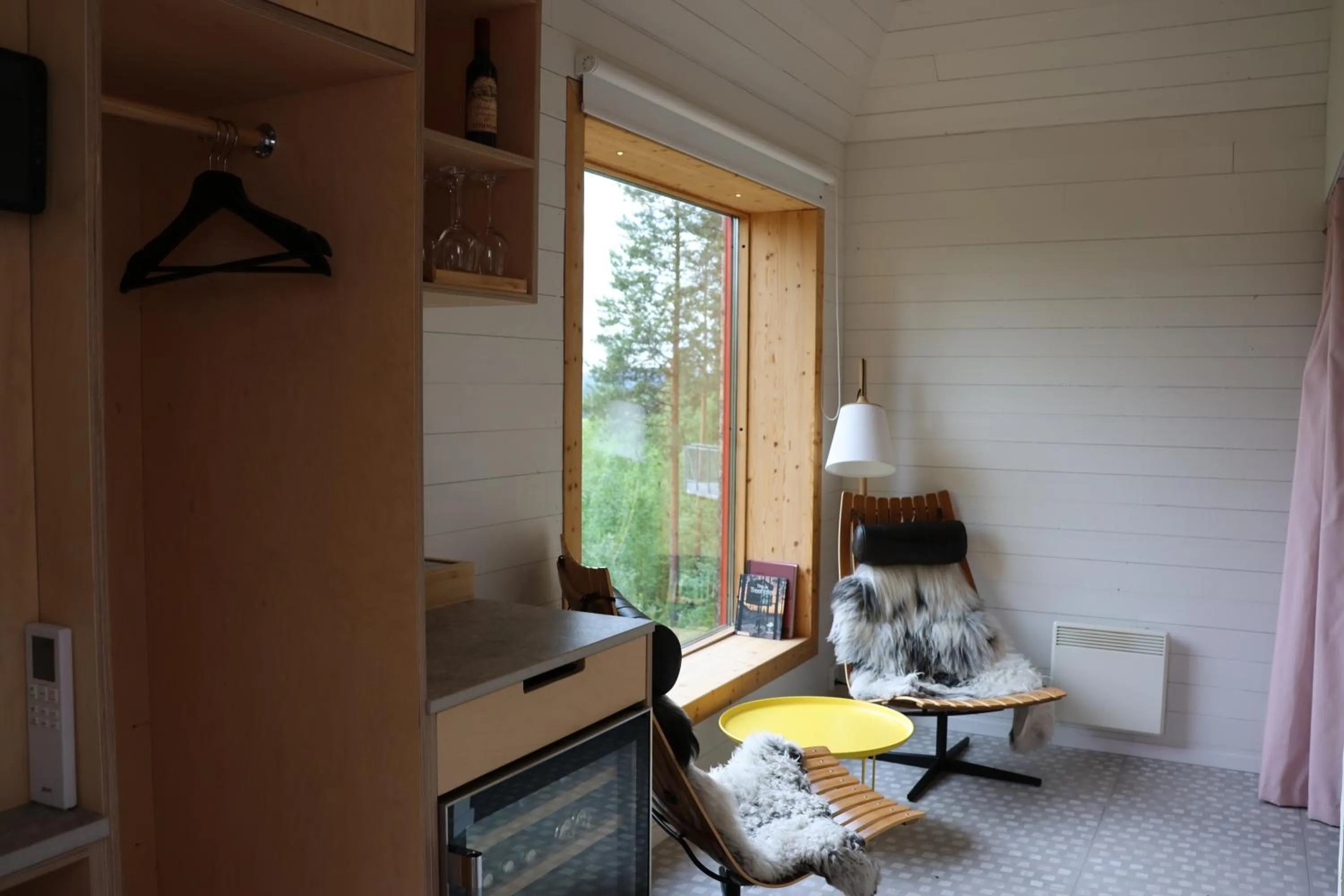 Seating area in Treehotel