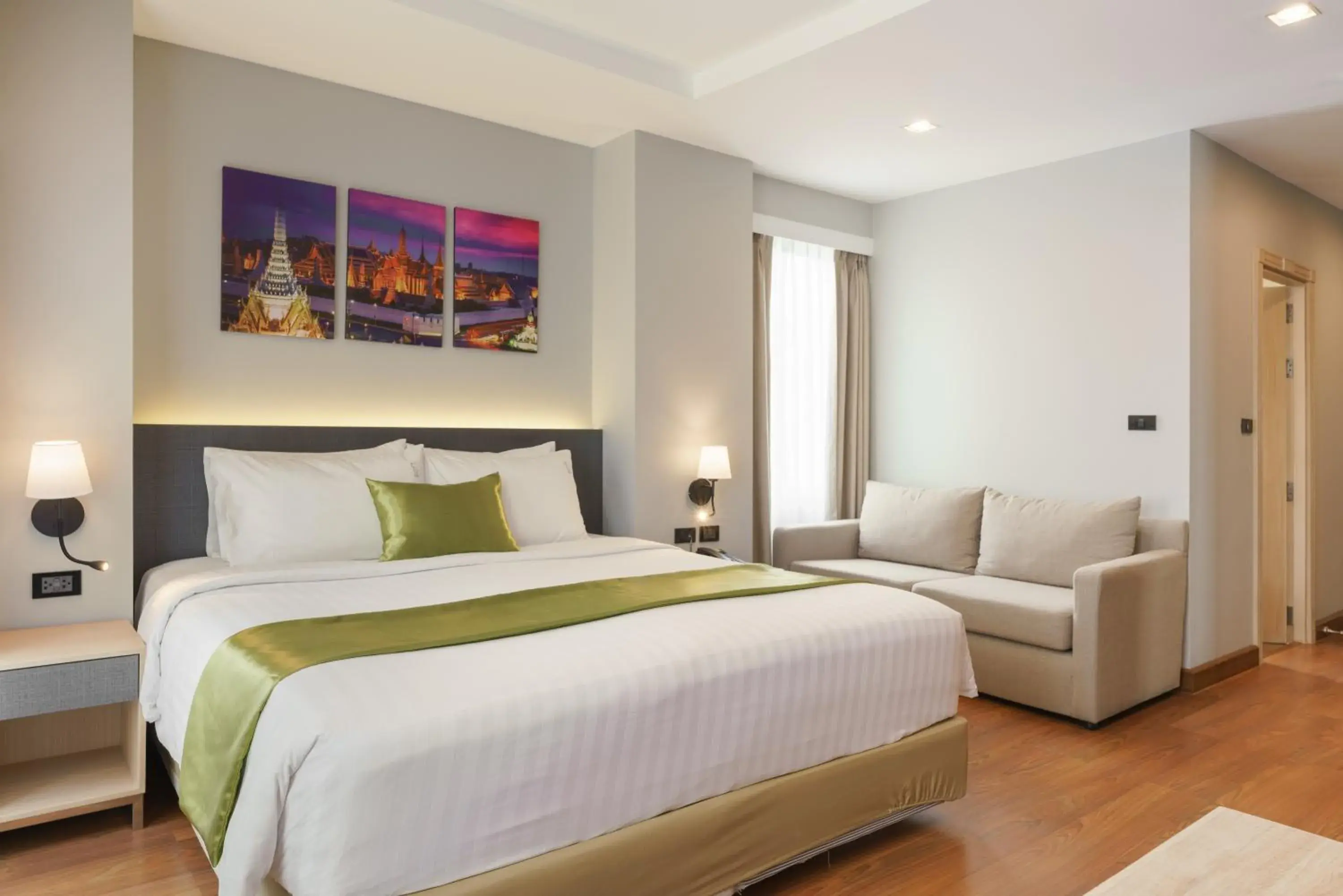 Deluxe Double Room in iCheck inn Residence soi 2 Deluxe Double Room in iCheck inn Residence soi 2