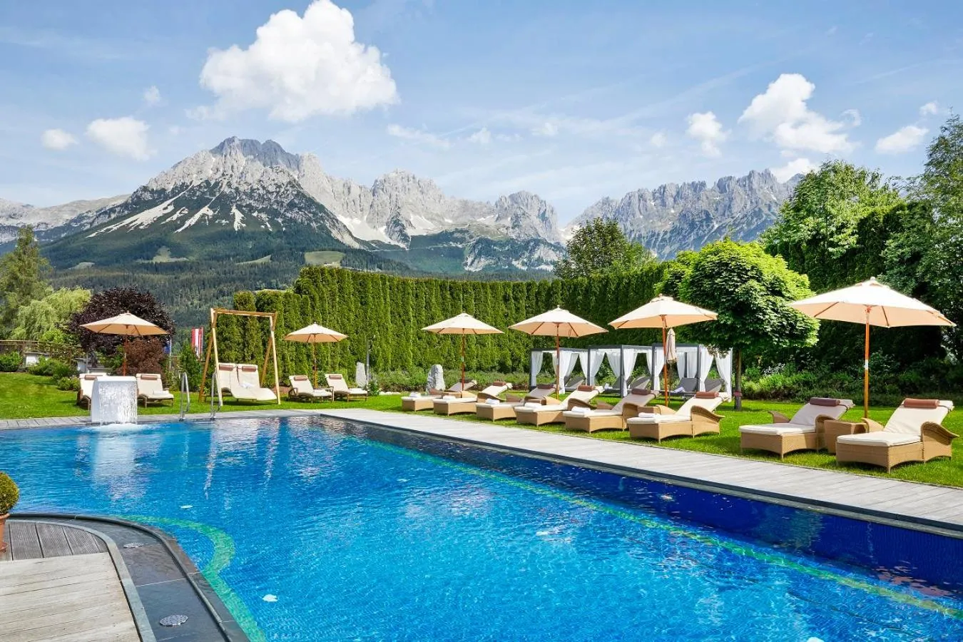 Swimming pool in Sporthotel Ellmau in Tirol