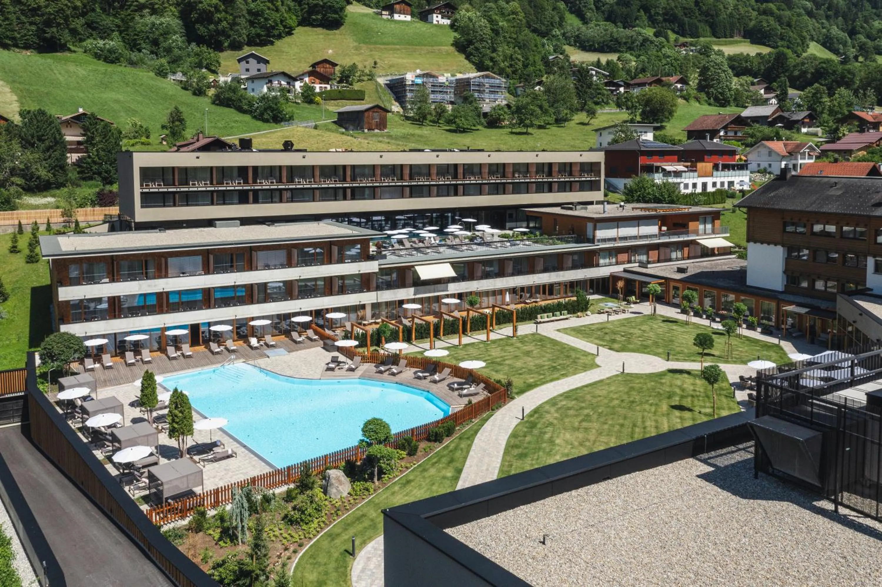 Property building in Alpenhotel Montafon & SPA