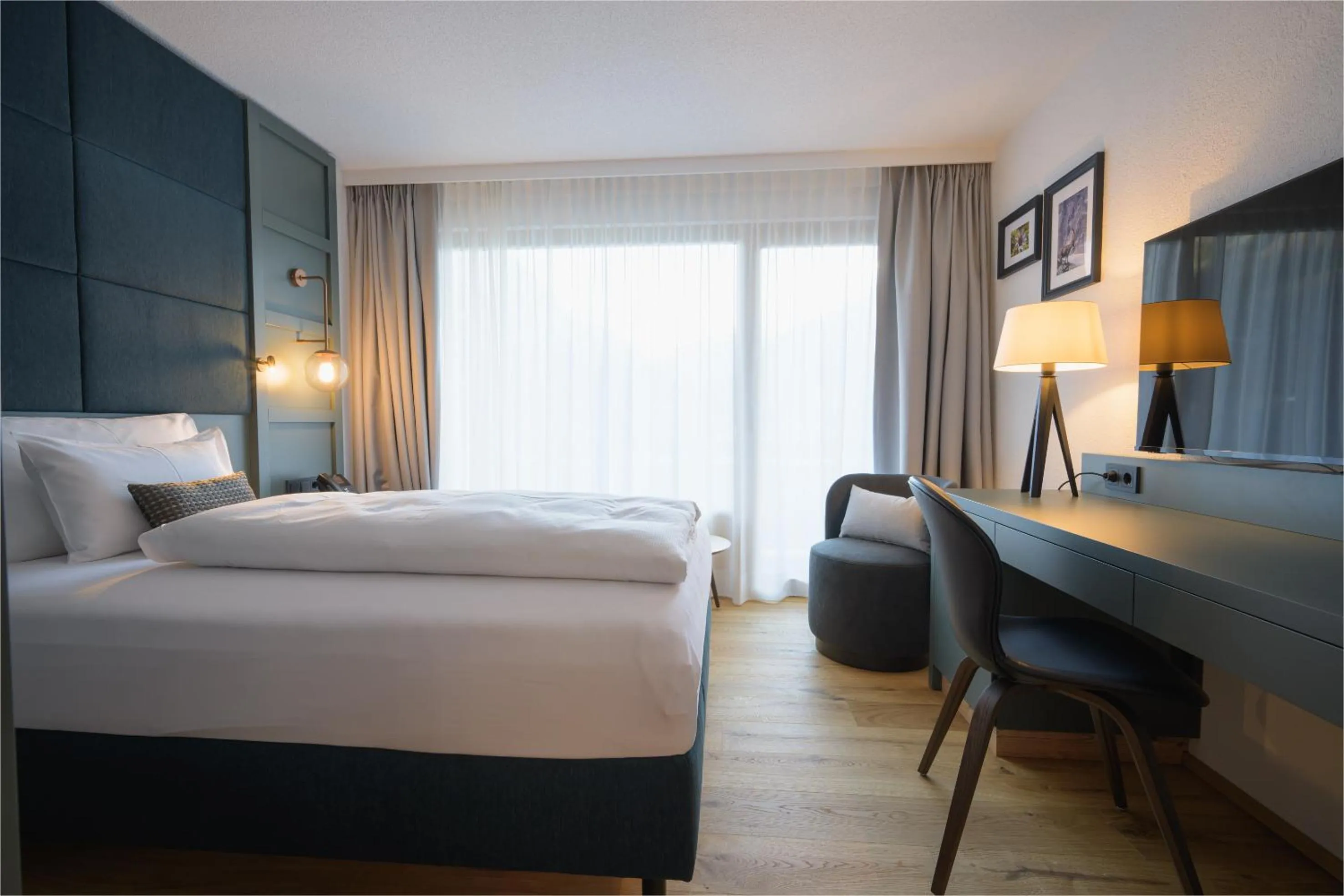 Bed in Alpenhotel Montafon & SPA