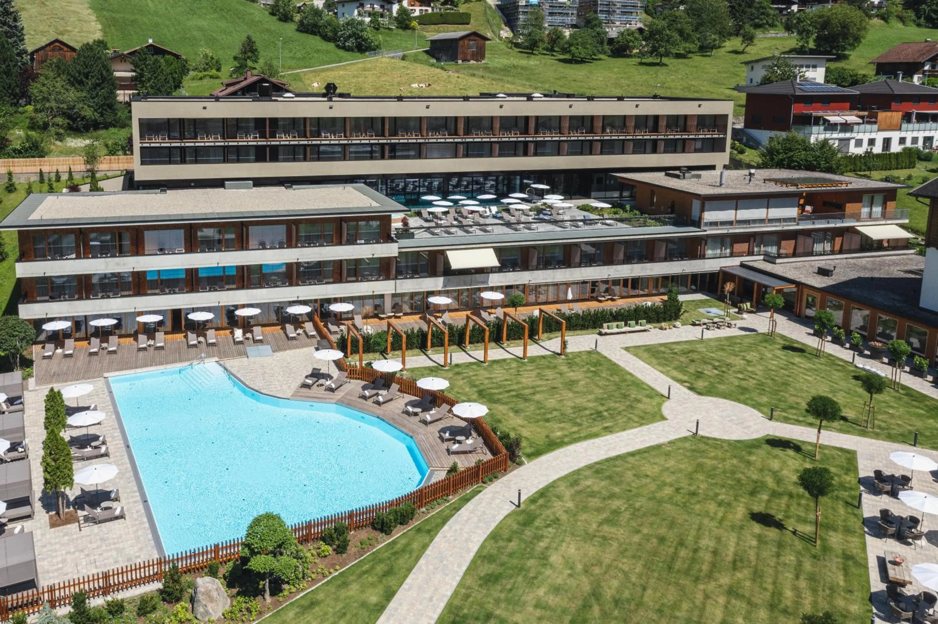 Property building in Alpenhotel Montafon & SPA