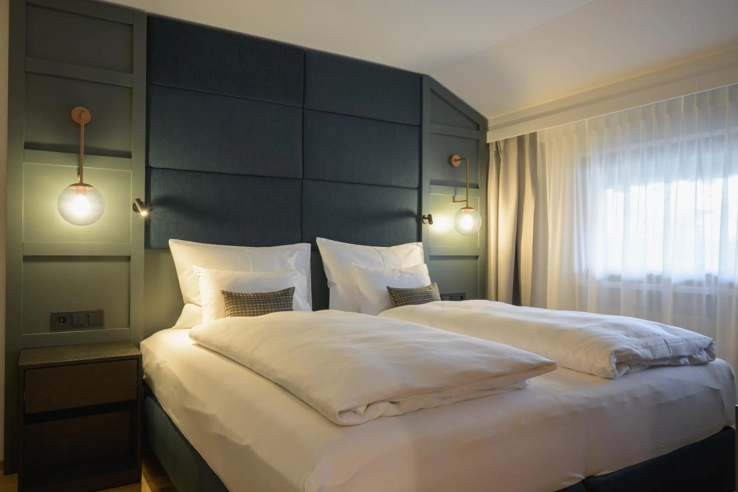 Bed in Alpenhotel Montafon & SPA