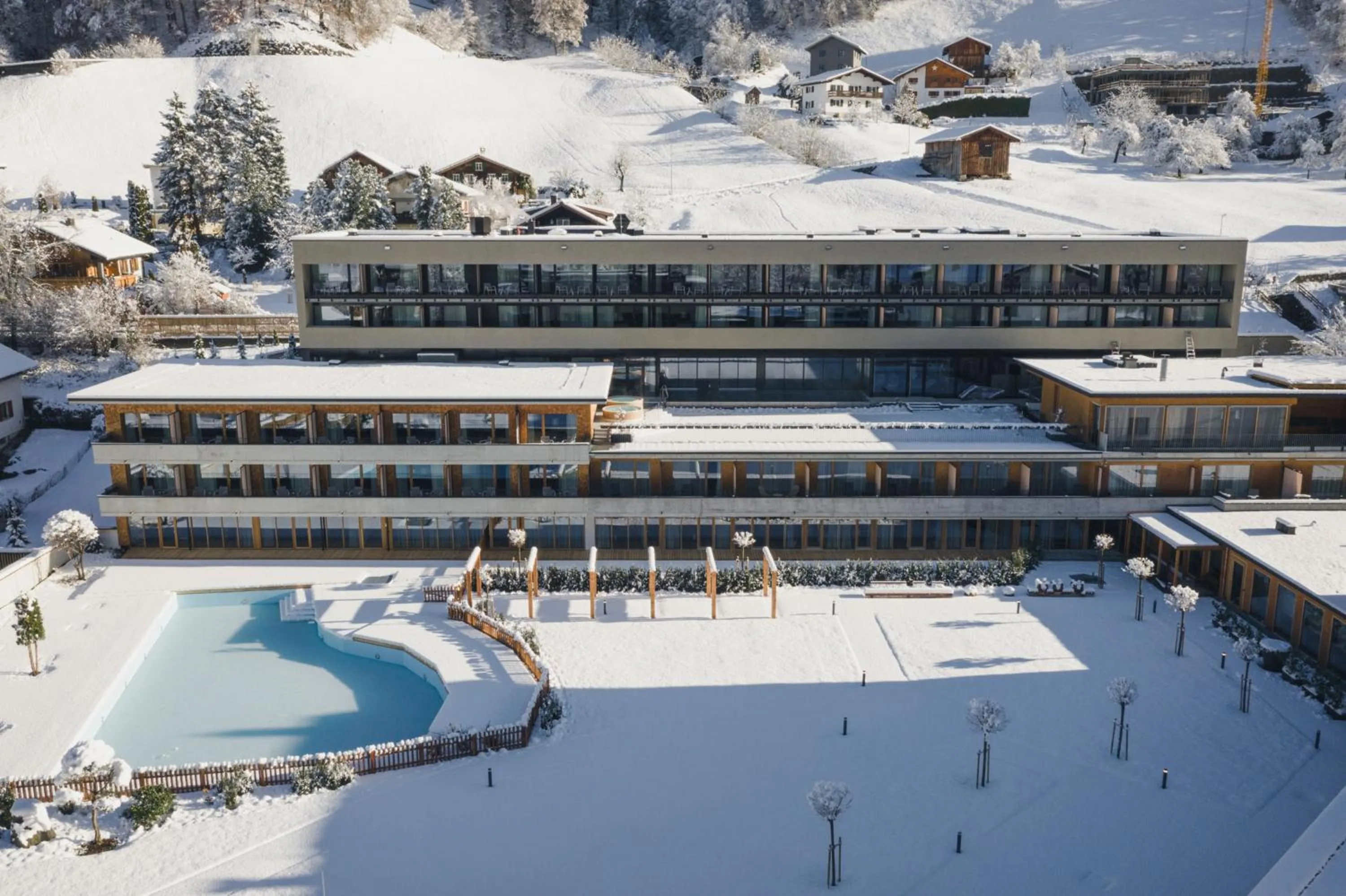 Property building in Alpenhotel Montafon & SPA