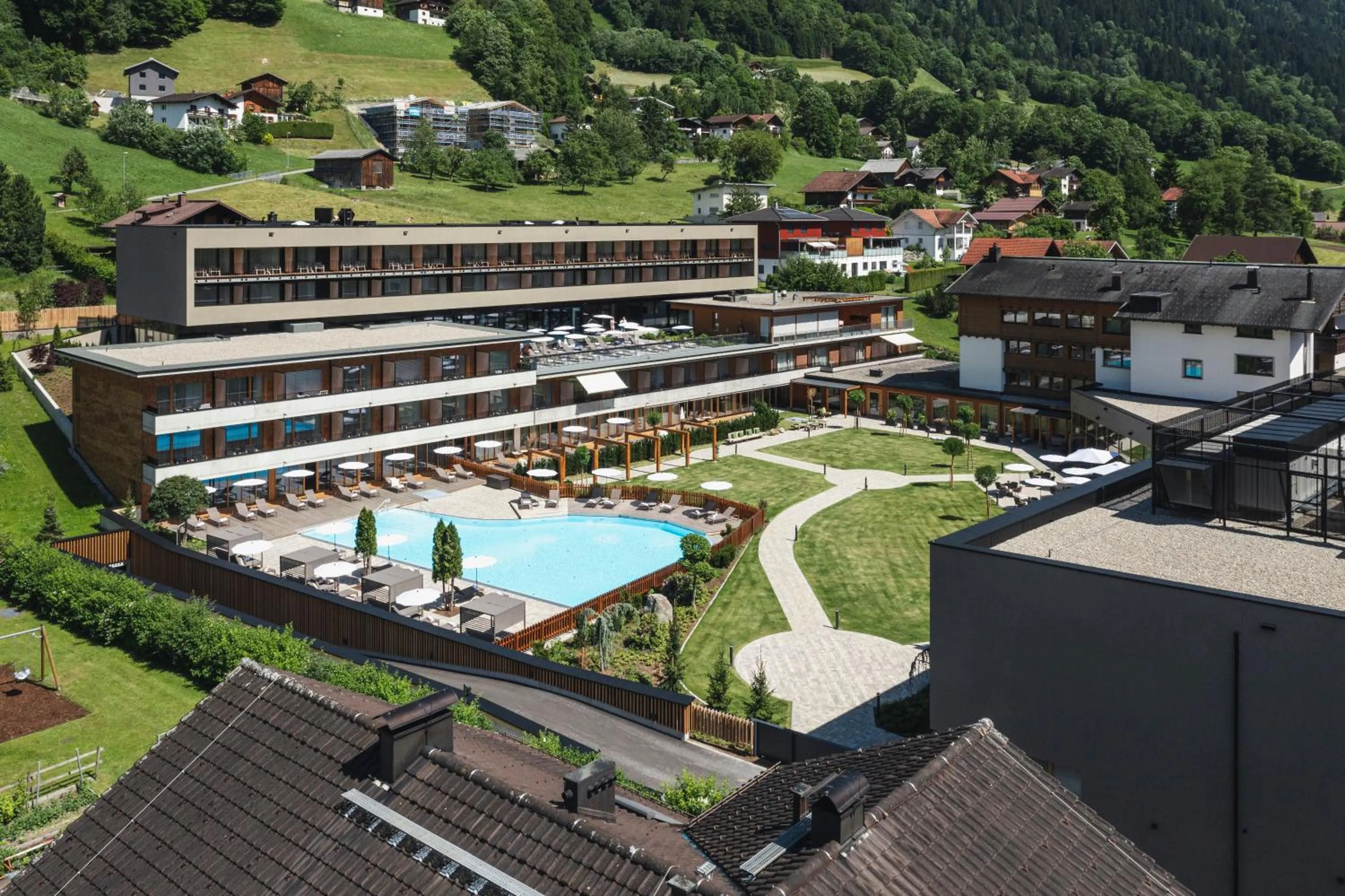 Property building in Alpenhotel Montafon & SPA
